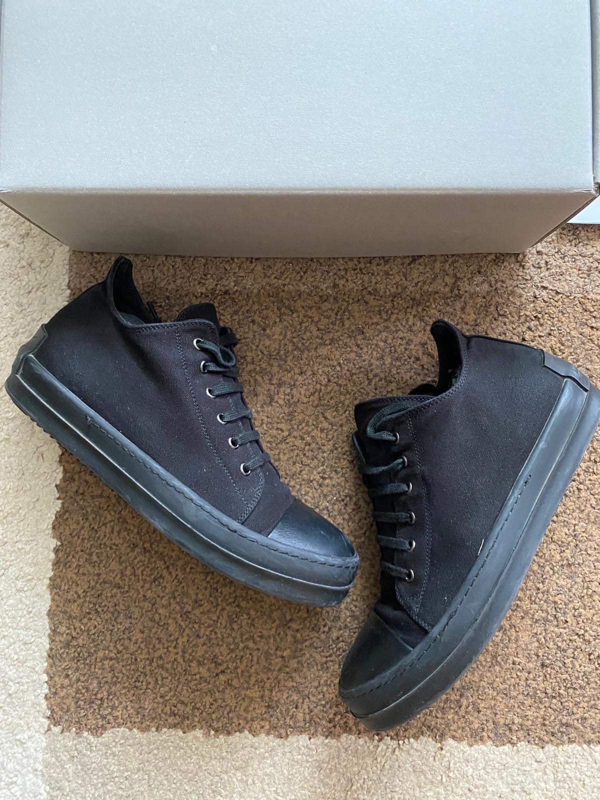 Rick Owens Ramones Low all black