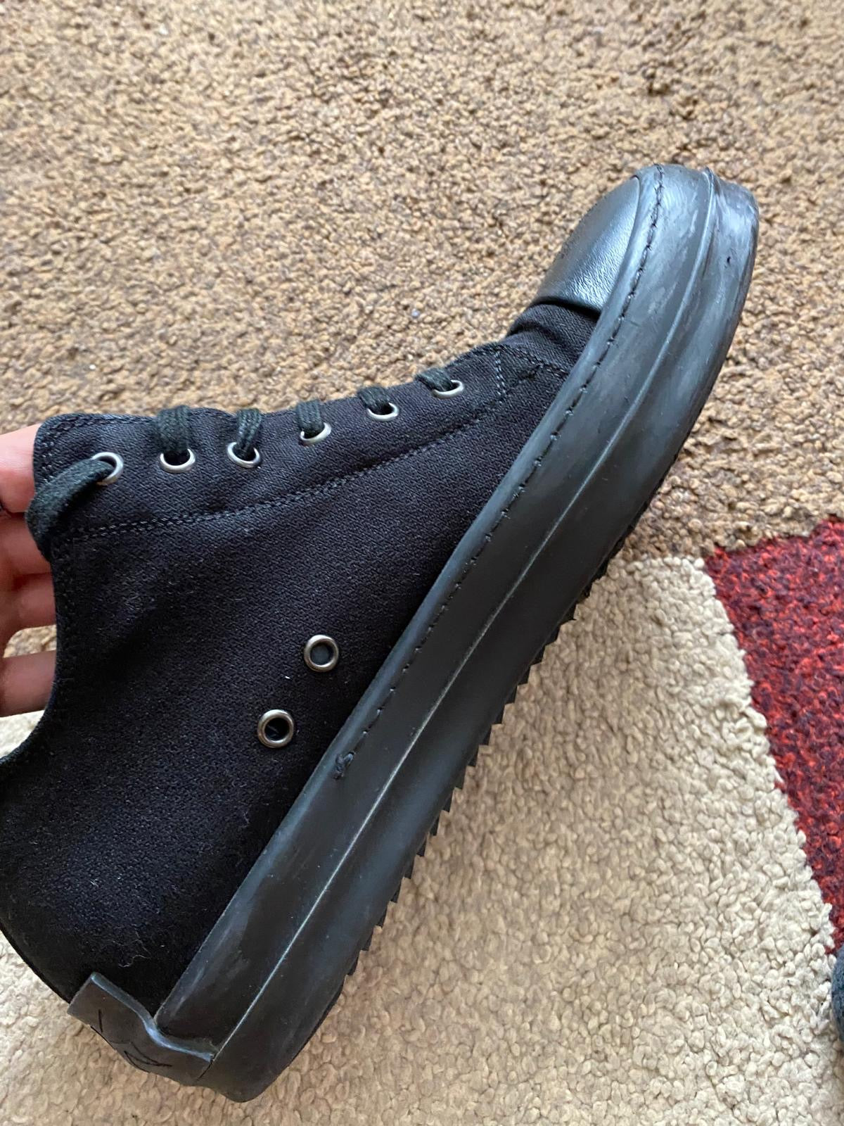 Rick Owens Ramones Low all black