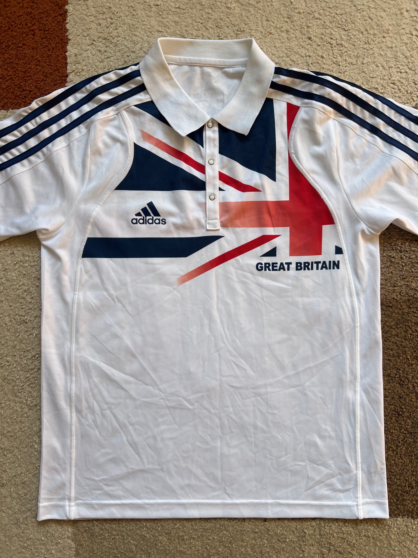 Adidas "Great Britain" Polo Shirt (M)