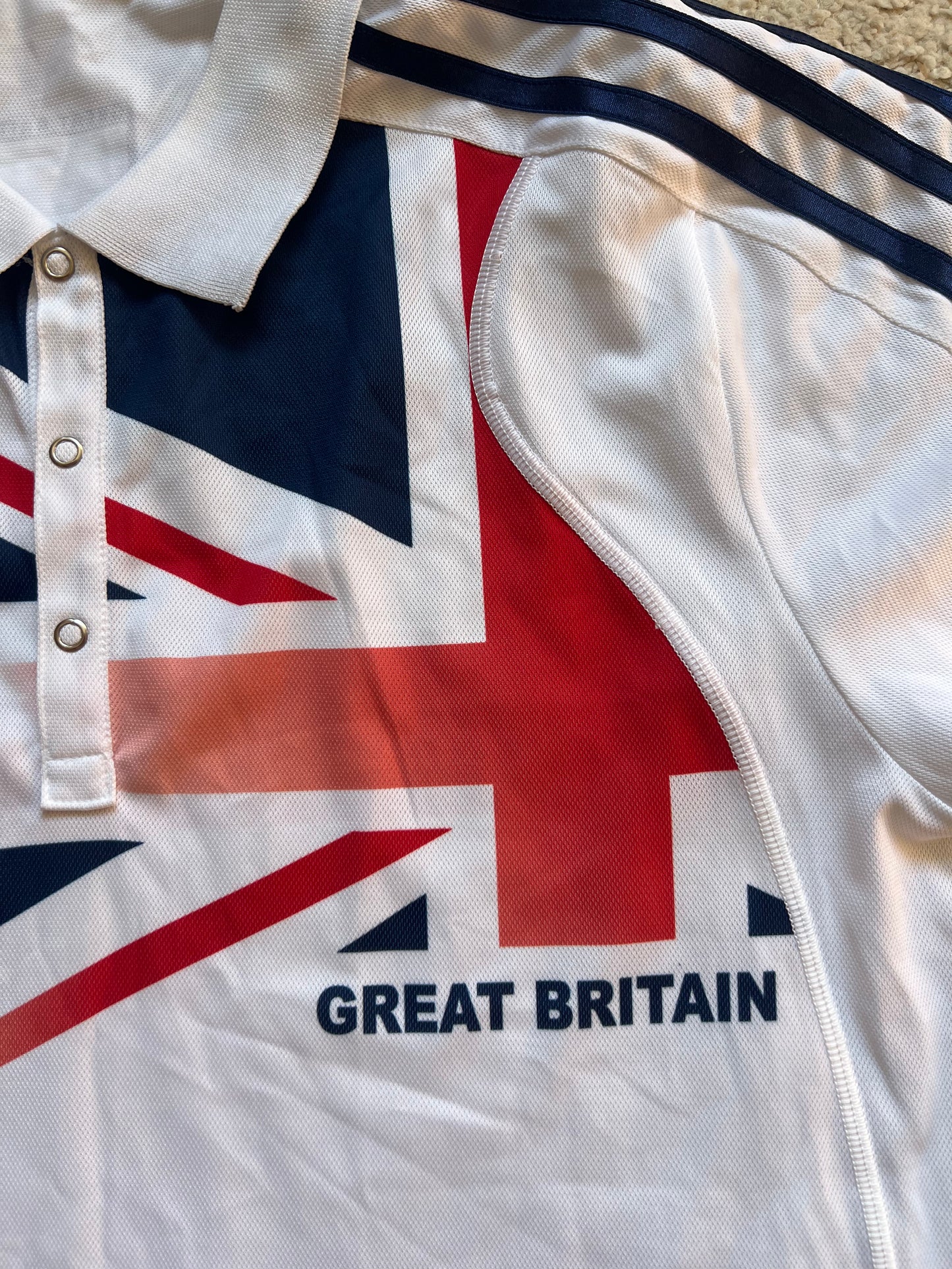 Adidas "Great Britain" Polo Shirt (M)