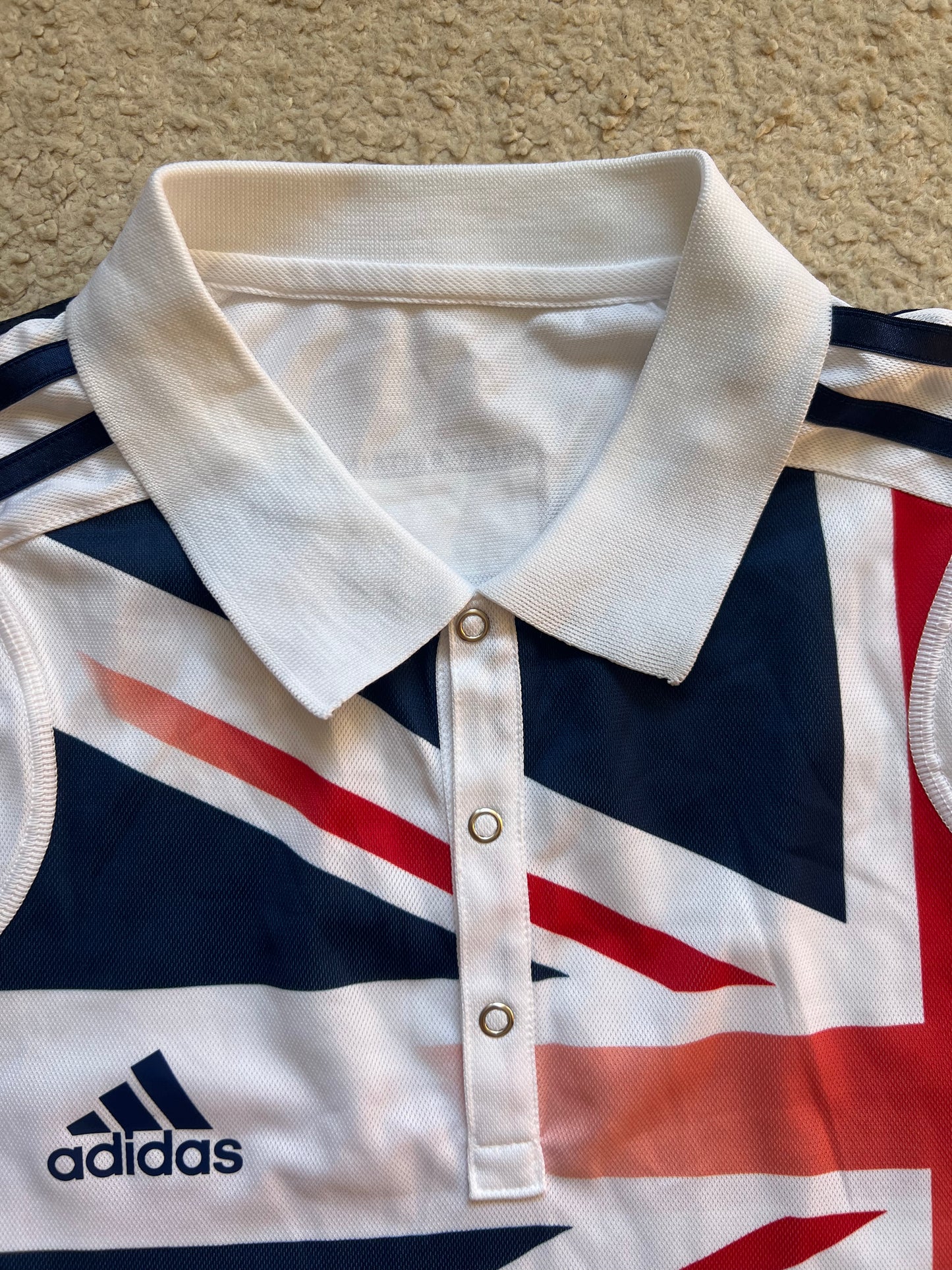 Adidas "Great Britain" Polo Shirt (M)