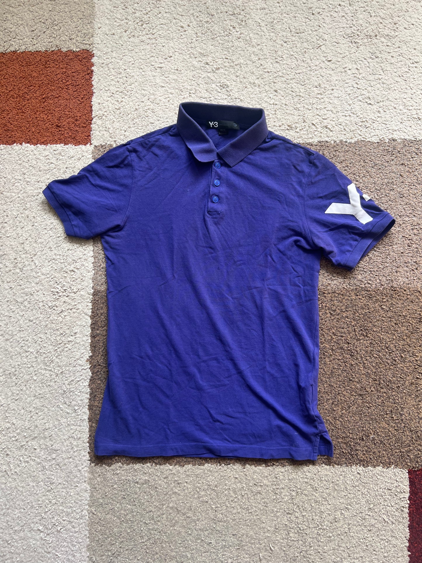 Y-3 Yohji Yamamoto adidas Polo Shirt (XS)