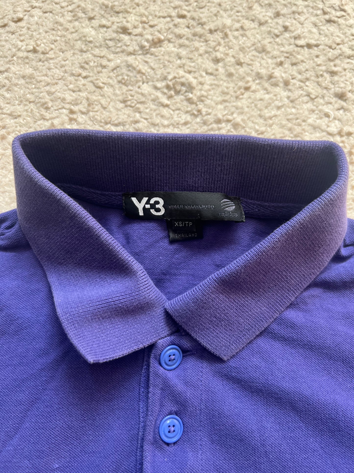 Y-3 Yohji Yamamoto adidas Polo Shirt (XS)