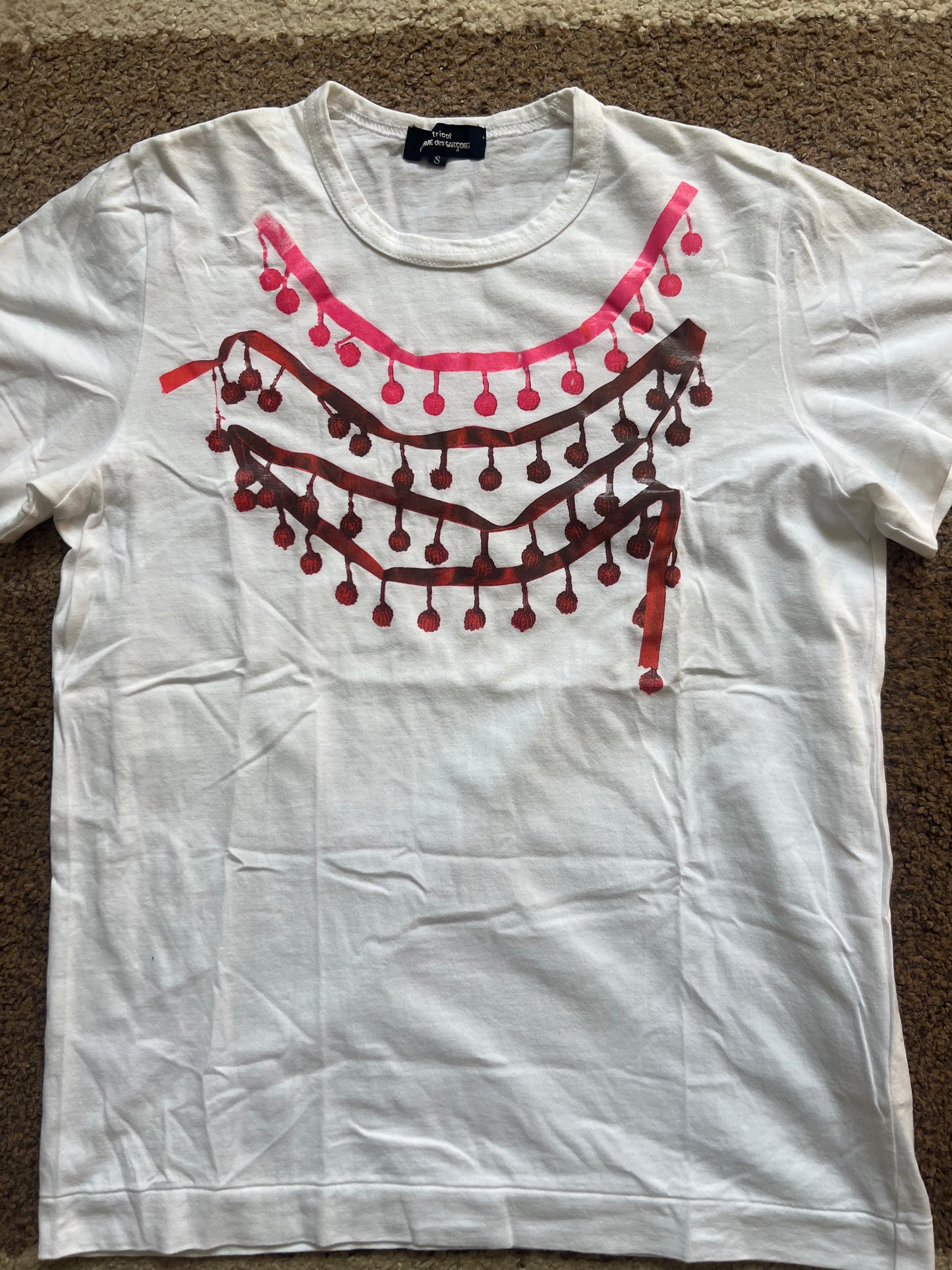 Comme Des Garcons tricot T-Shirt (S)