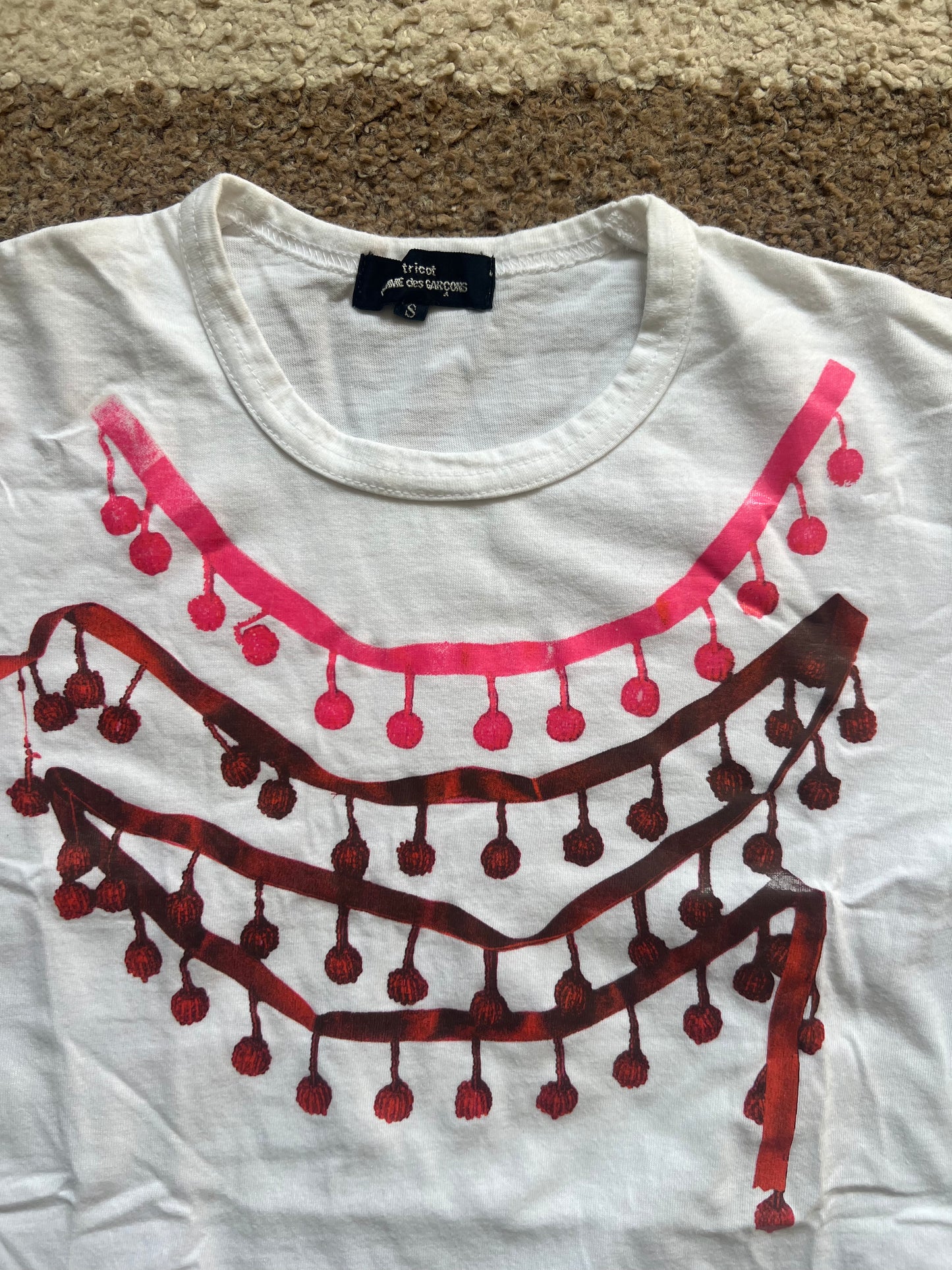 Comme Des Garcons tricot T-Shirt (S)