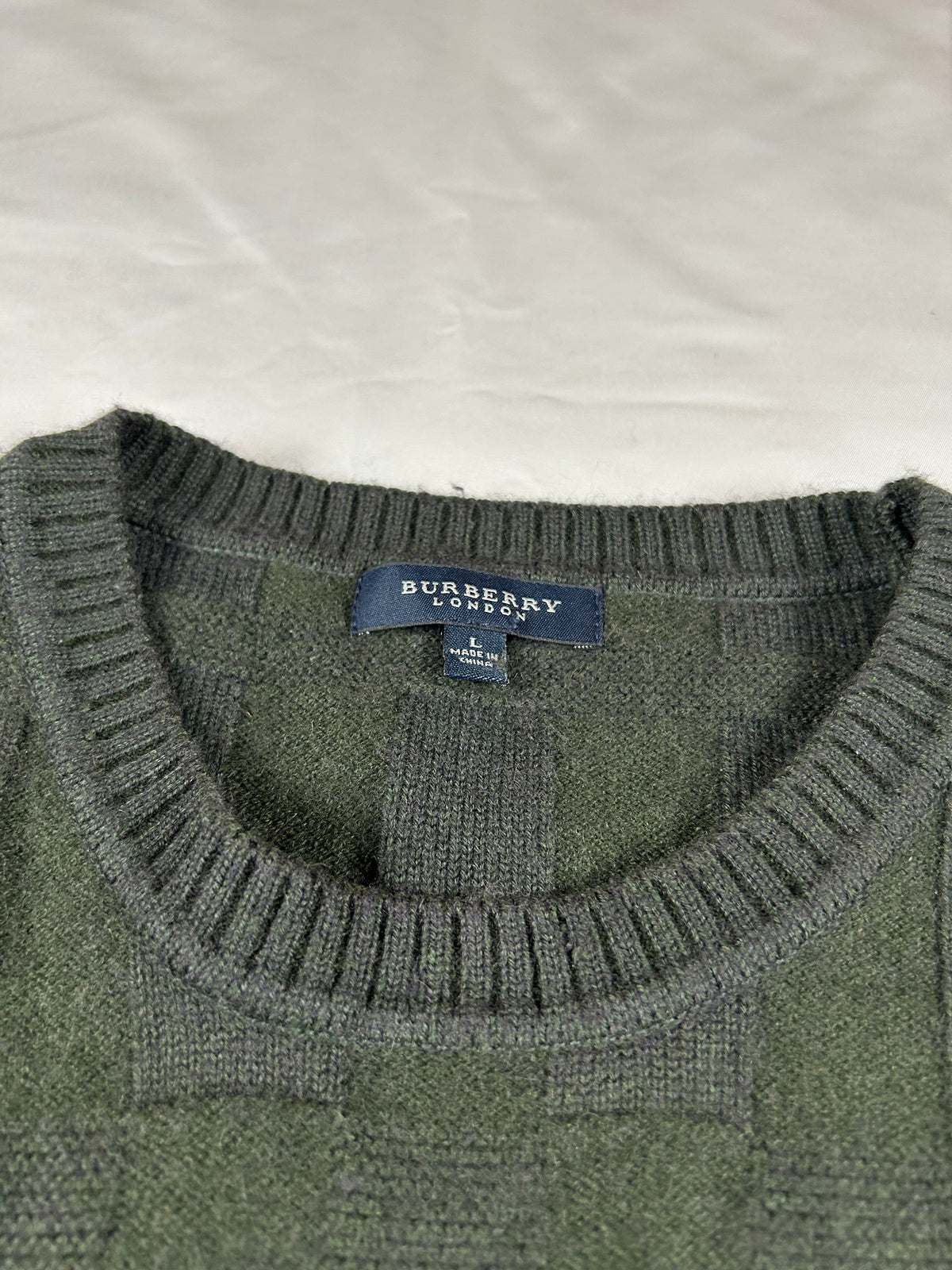 Burberry Knit Sweater (L)