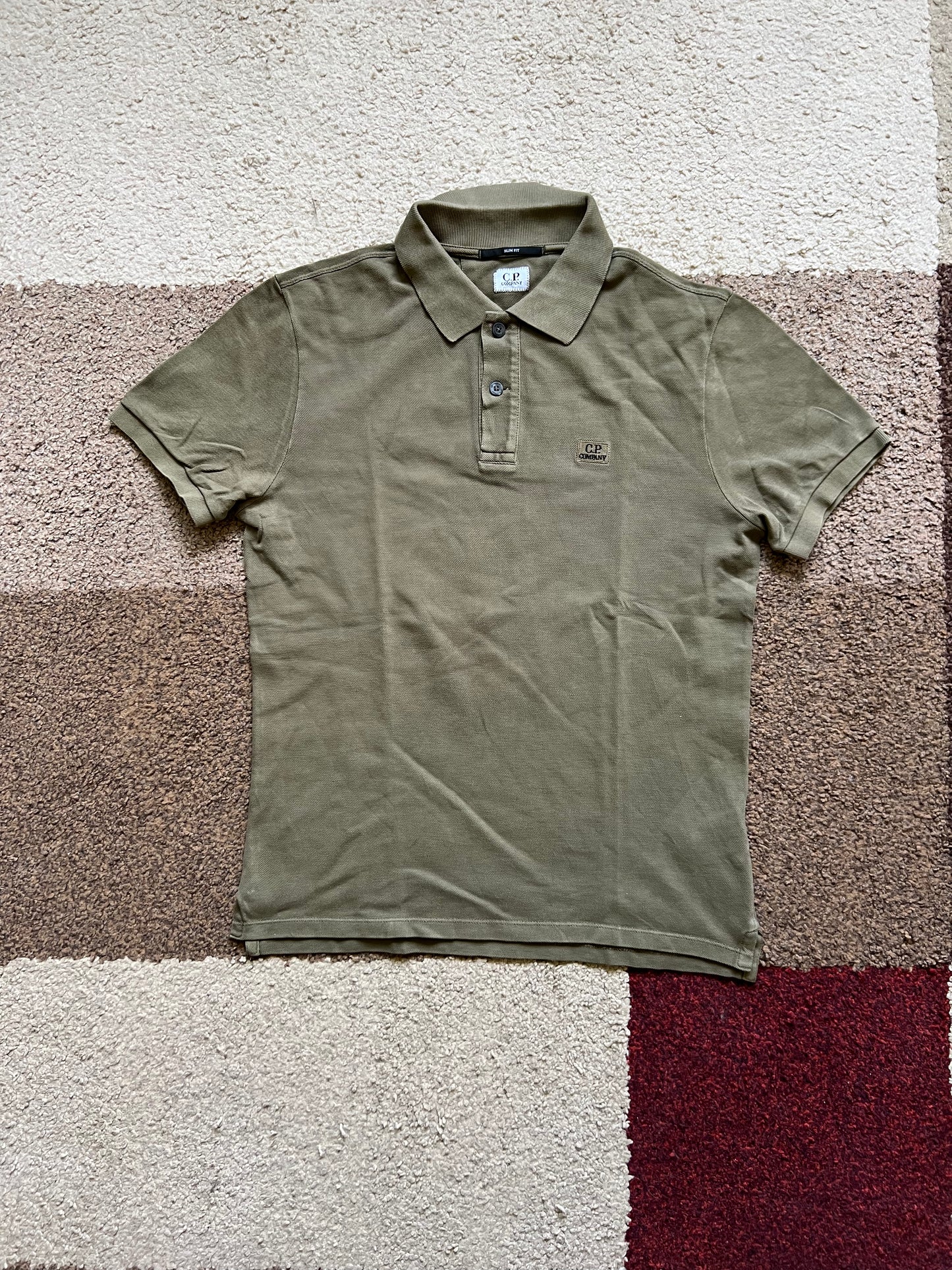 C.P Company Slim Fit Polo Shirt (M)