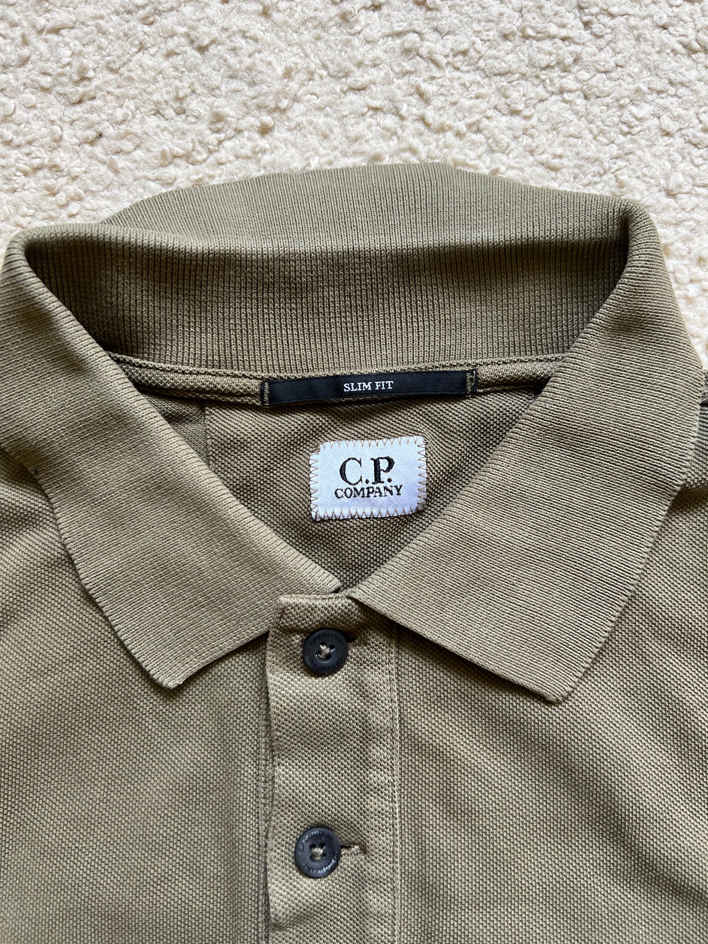 C.P Company Slim Fit Polo Shirt (M)