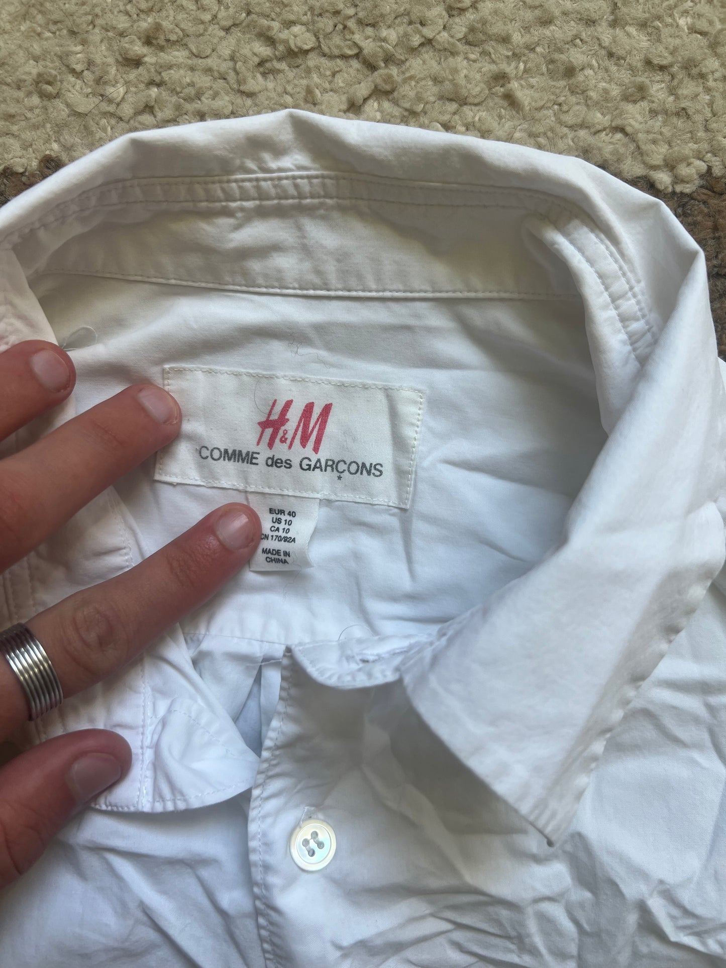 Comme Des Garcons x H&M Hemd (L)