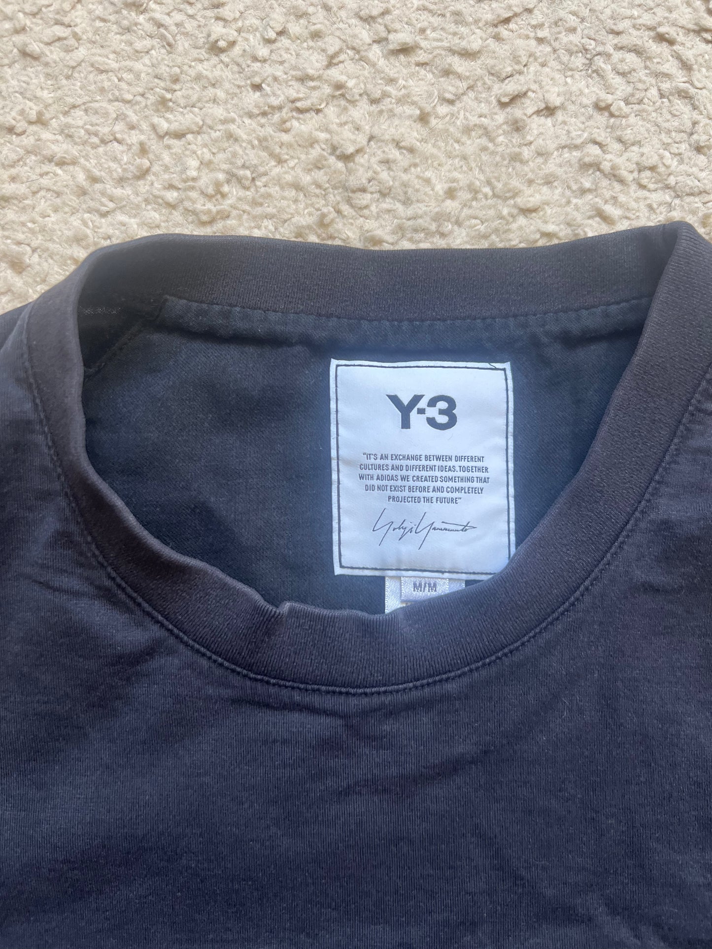 Y-3 Yohji Yamamoto x Adidas T-Shirt (M)