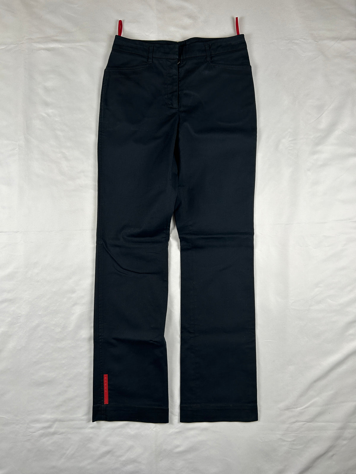 Prada Red Tape Pants (XS)