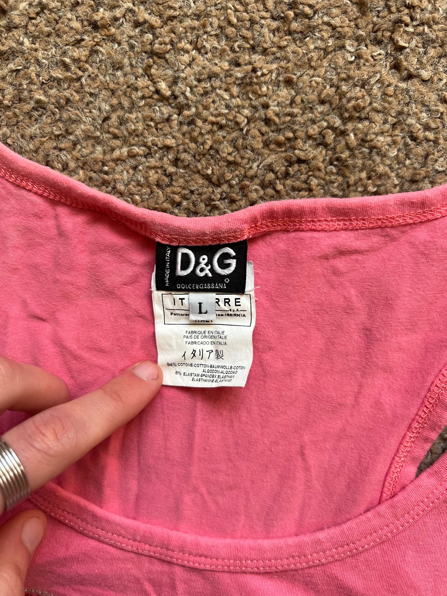 Dolce & Gabbana "Ozzy Osbourne" Top (L)