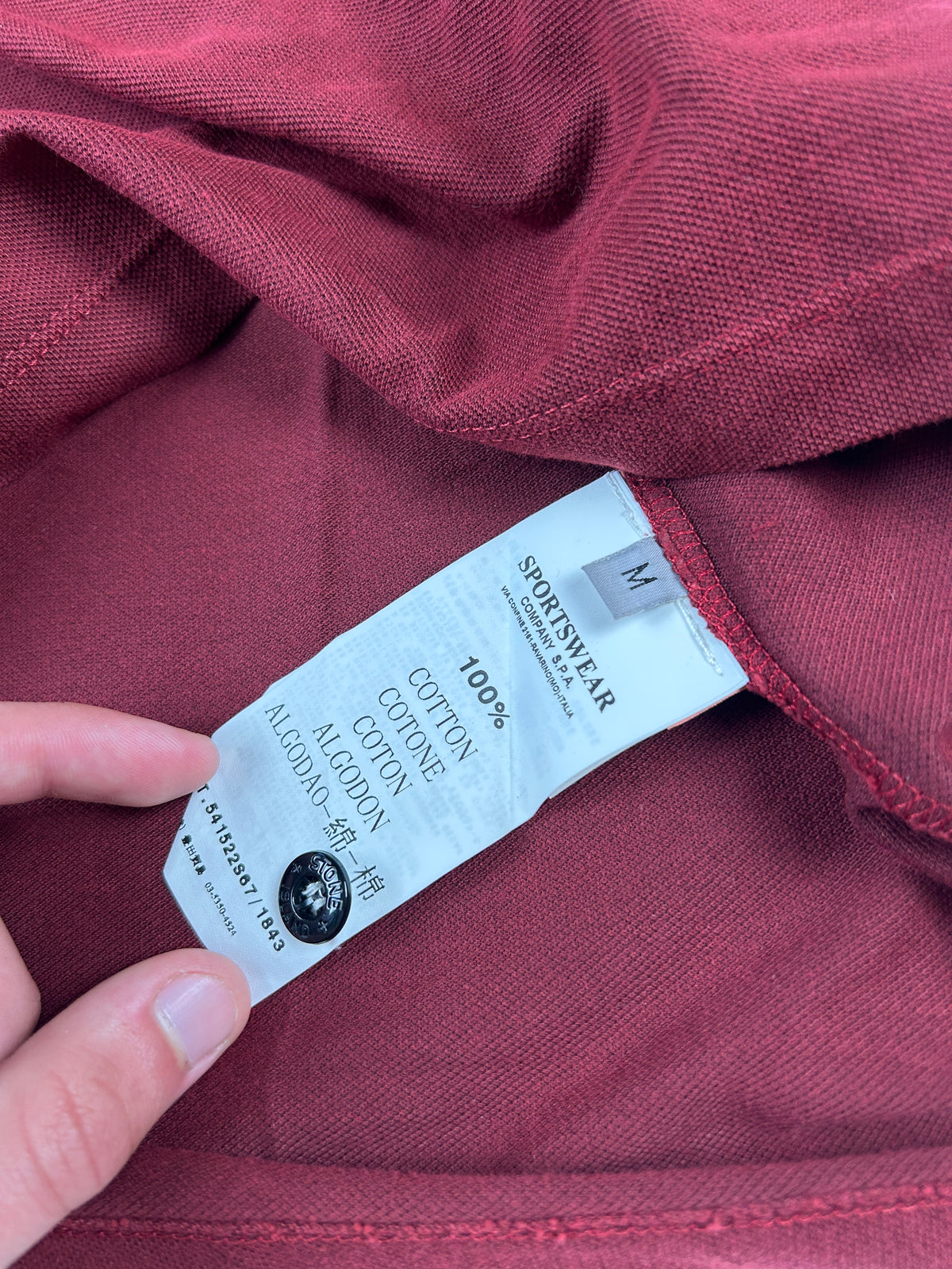 Stone Island Polo Shirt (M)