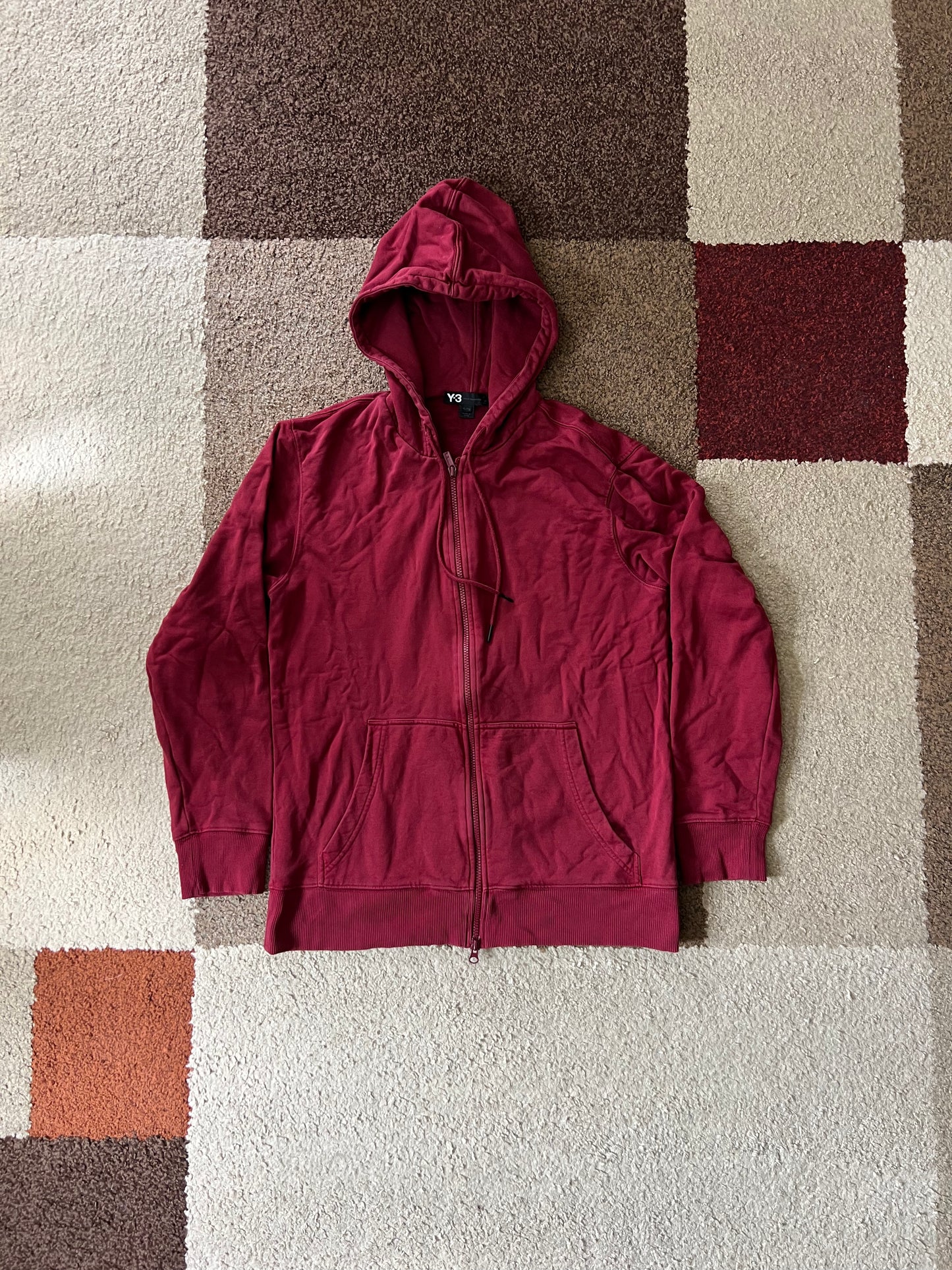 Y-3 Yohji Yamamoto Zipper Hoodie (XL)