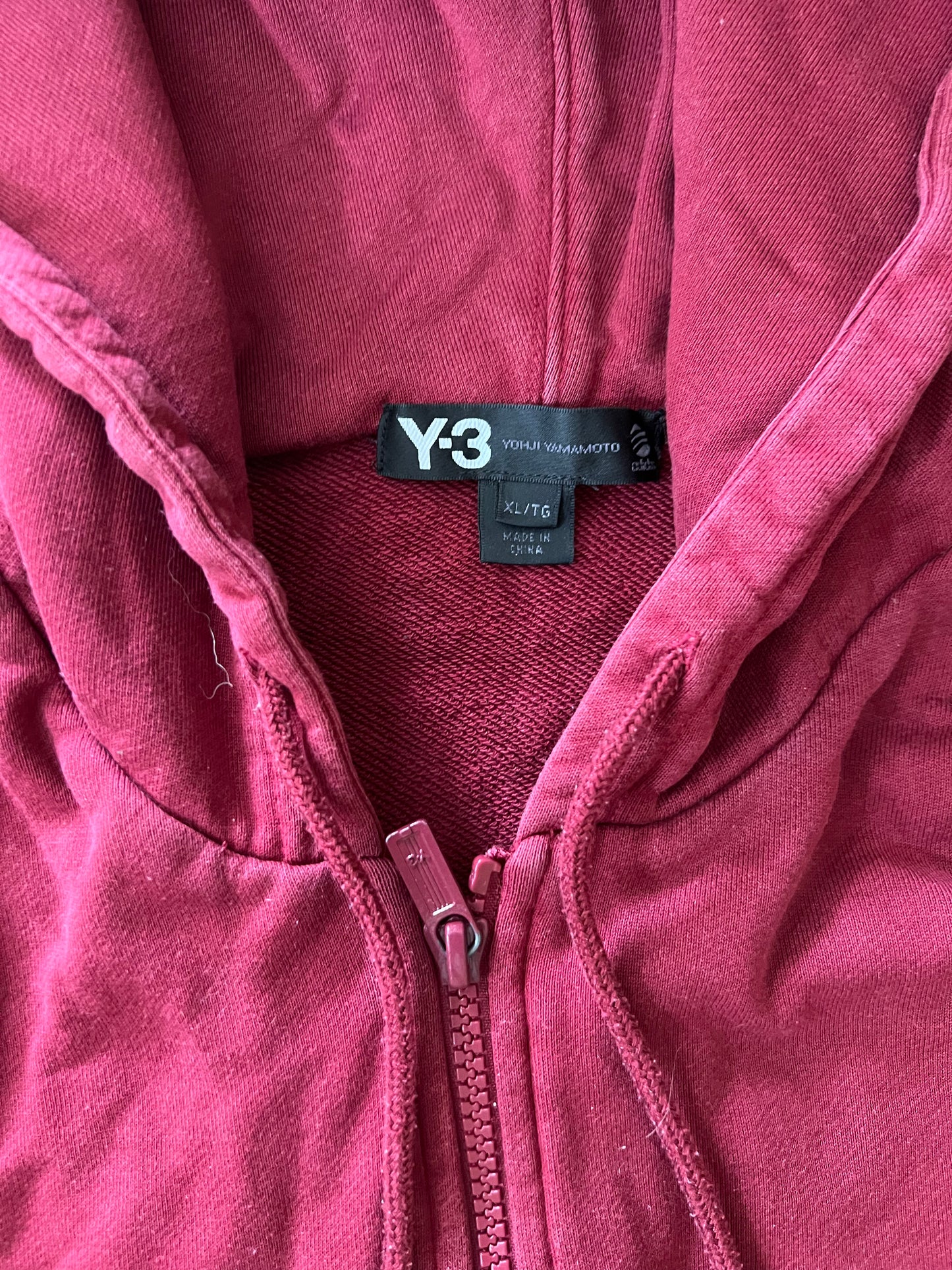 Y-3 Yohji Yamamoto Zipper Hoodie (XL)