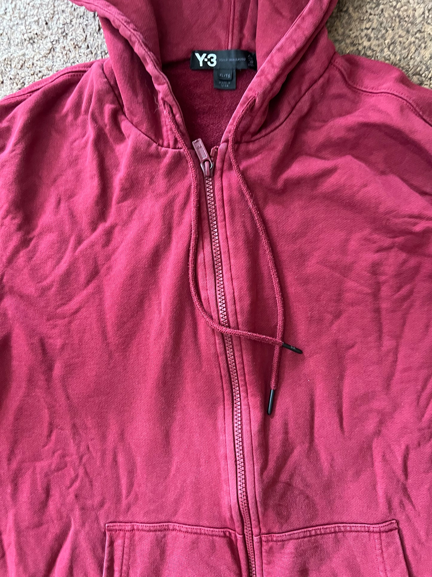 Y-3 Yohji Yamamoto Zipper Hoodie (XL)