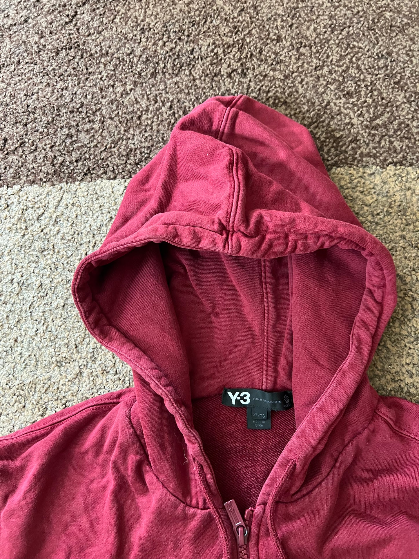 Y-3 Yohji Yamamoto Zipper Hoodie (XL)