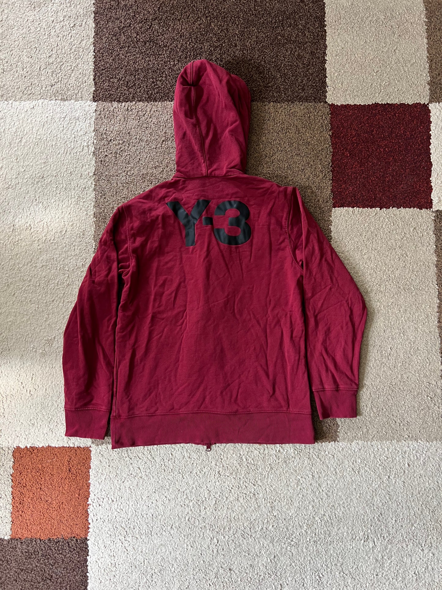 Y-3 Yohji Yamamoto Zipper Hoodie (XL)