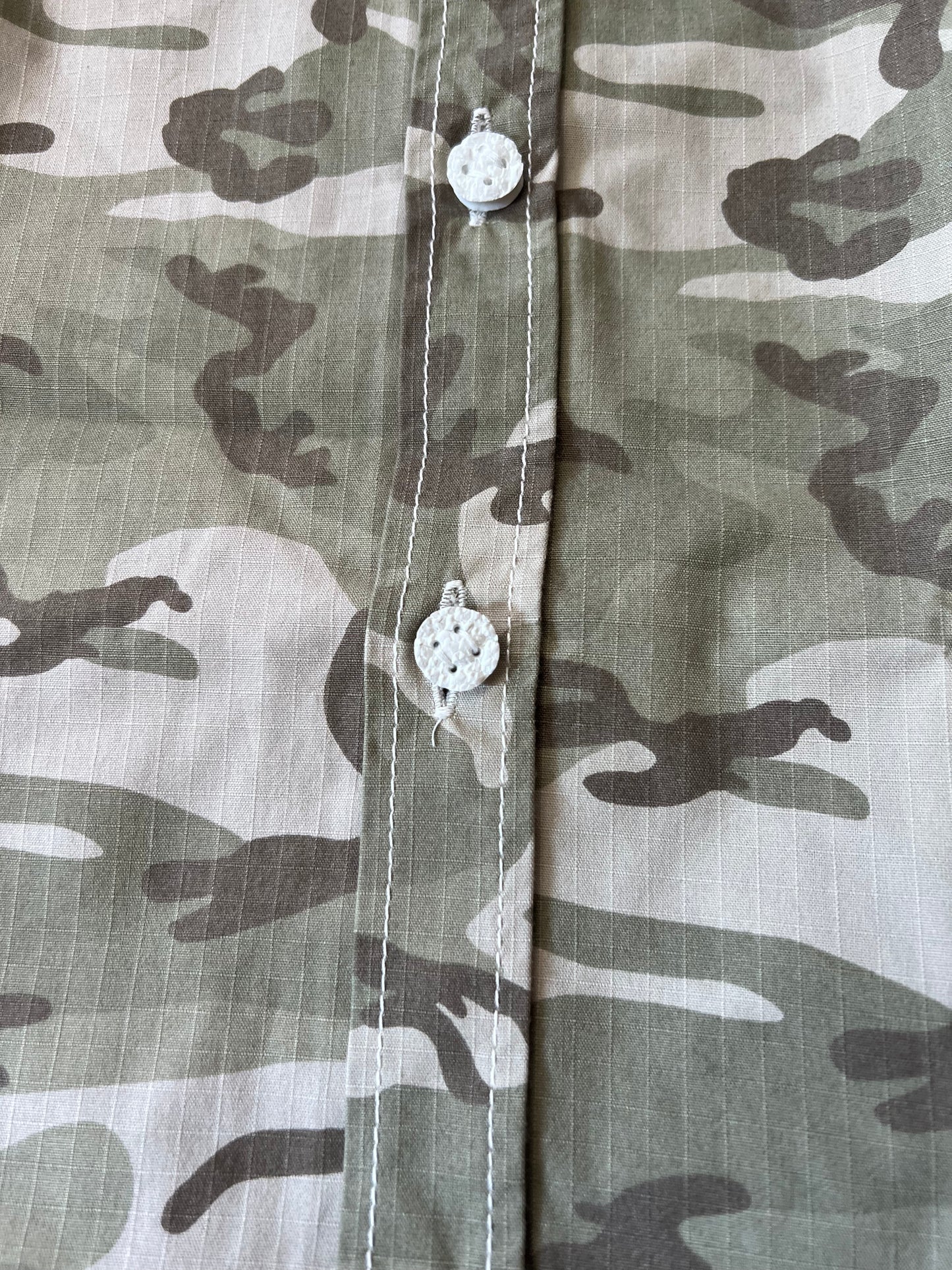 Comme Des Garcons Homme Camouflage Hemd (L)