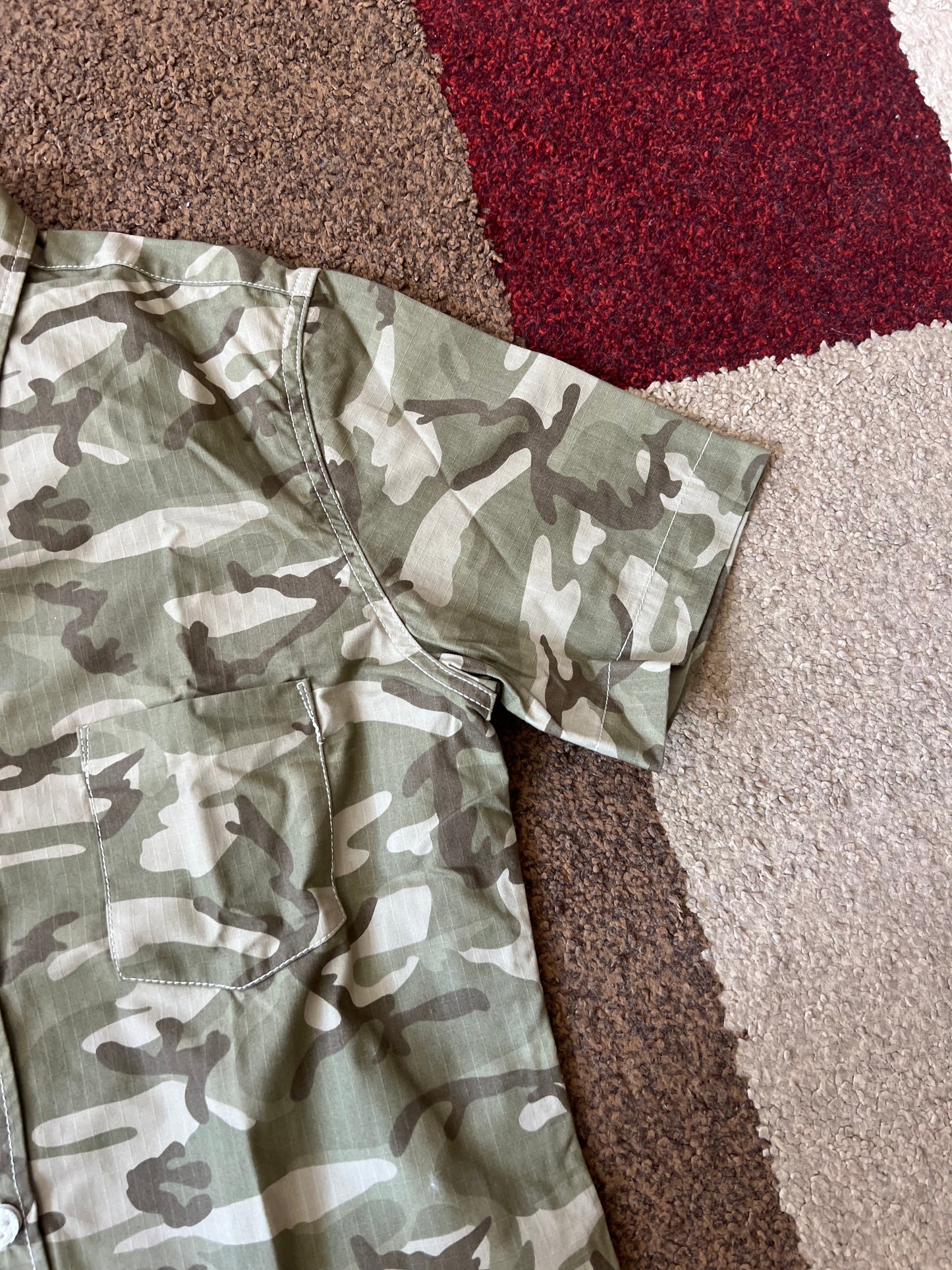 Comme Des Garcons Homme Camouflage Hemd (L)