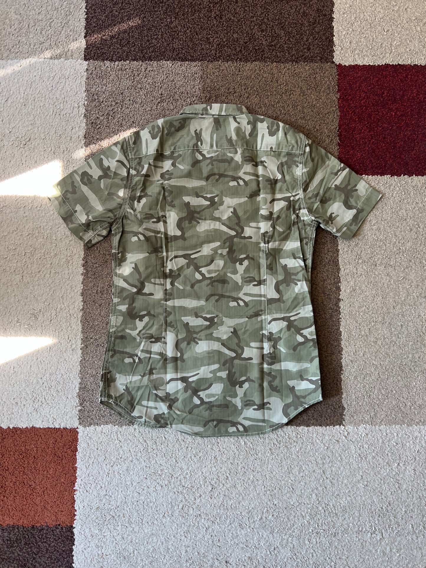 Comme Des Garcons Homme Camouflage Hemd (L)