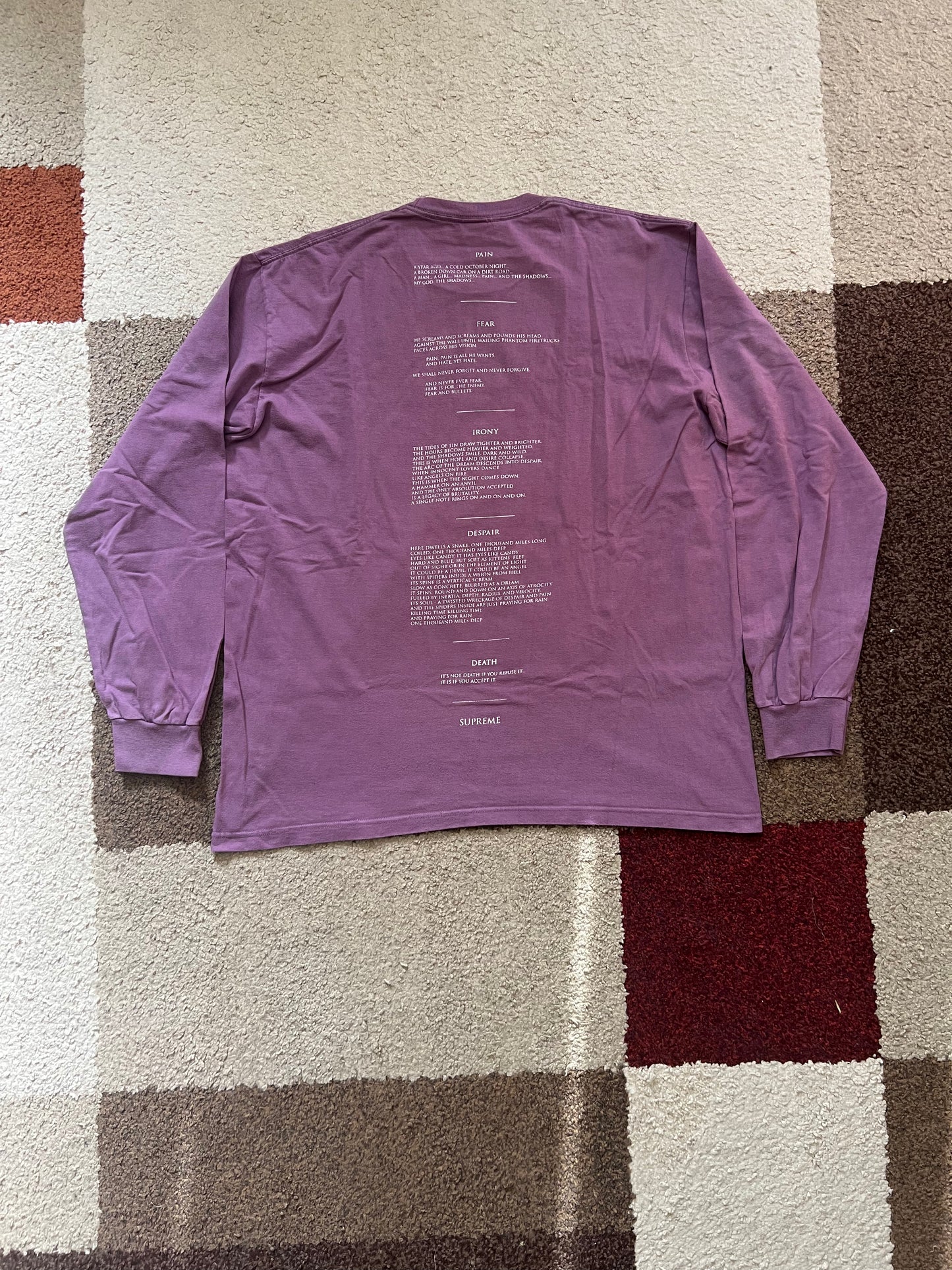 Supreme Longsleeve (XL)