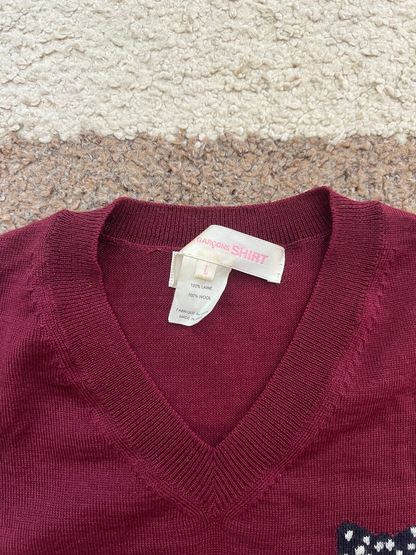 Comme Des Garcons Knit Sweater (L)