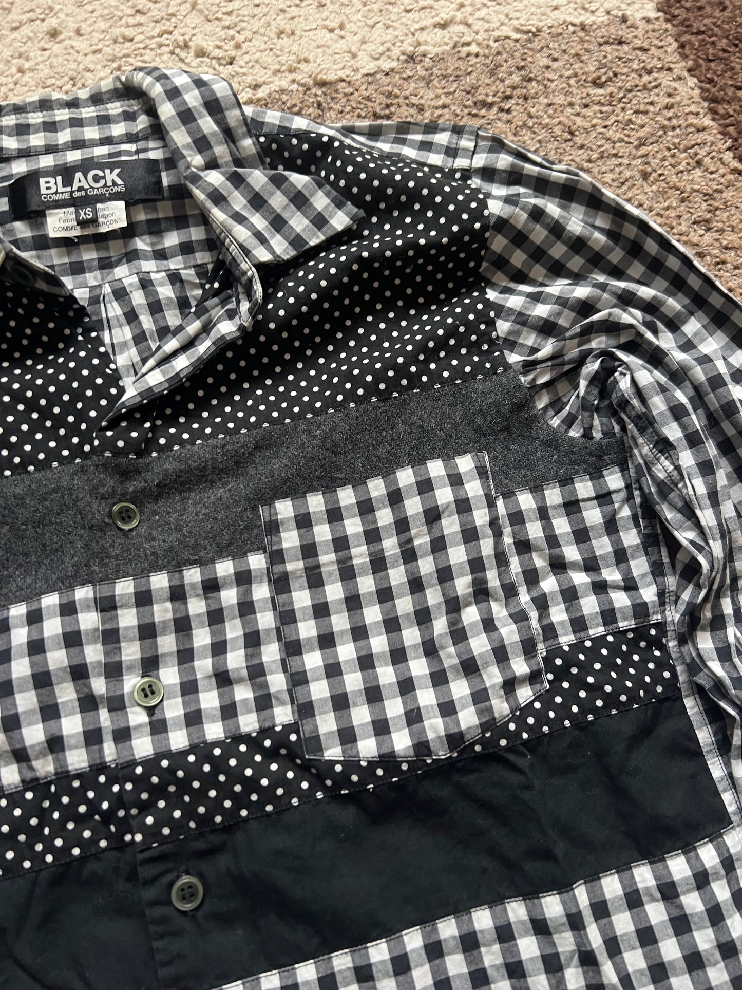 Comme Des Garcons BLACK Hemd (XS)