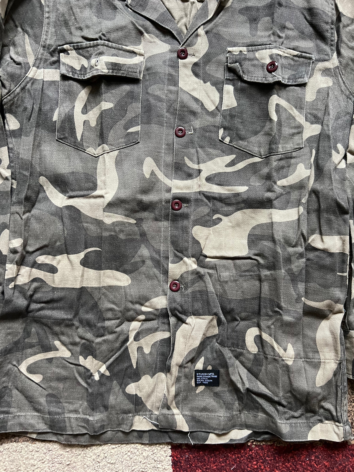 Stüssy Camo Jacket (XL)