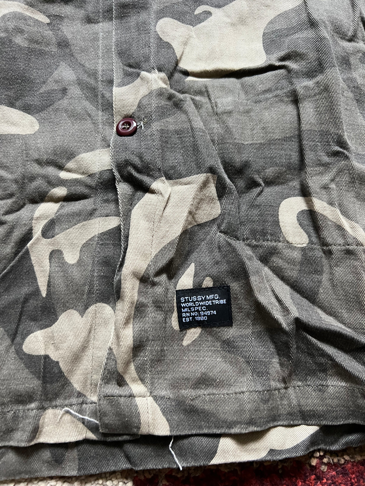 Stüssy Camo Jacket (XL)