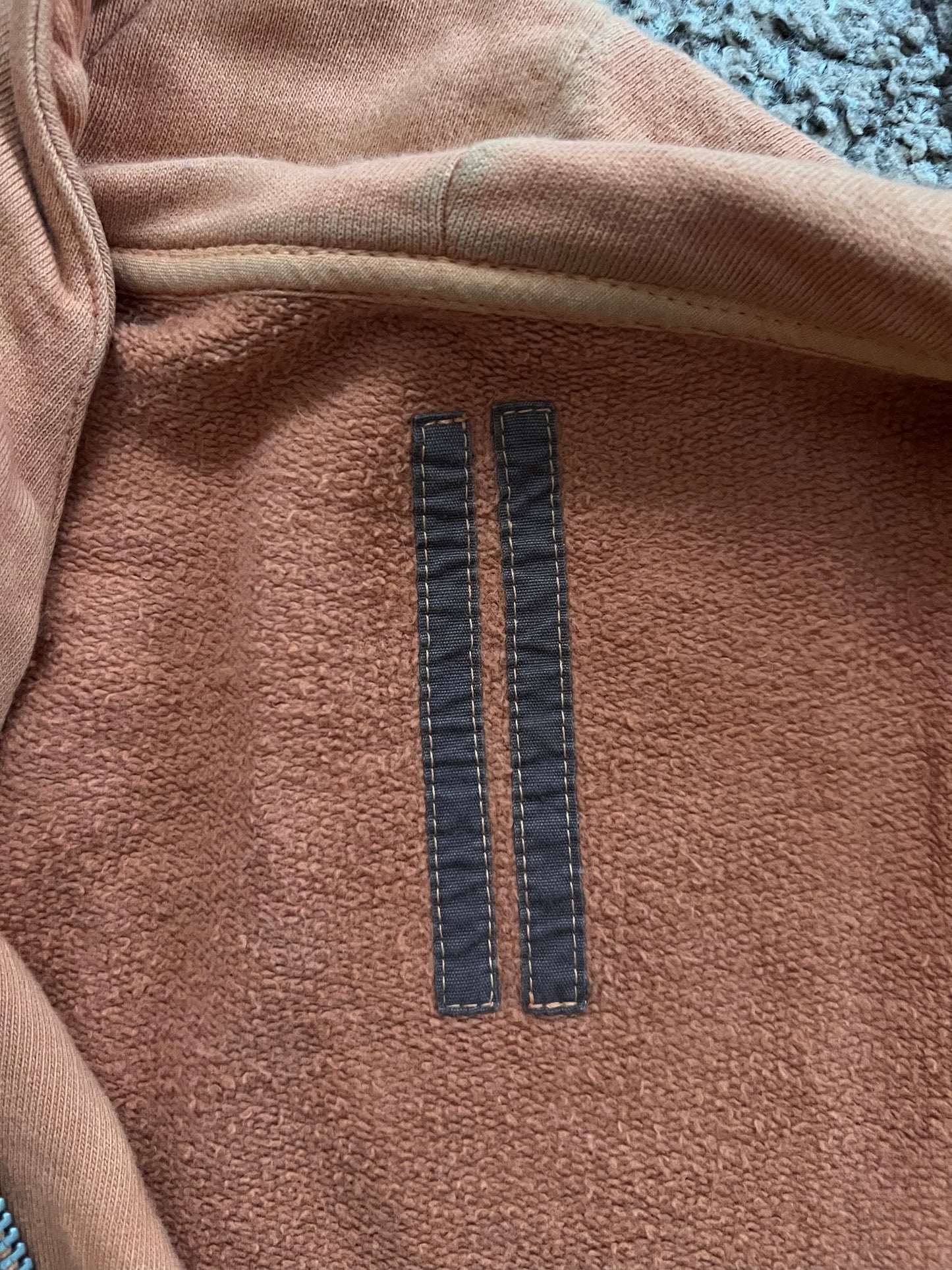Rick Owens Zip Hoodie