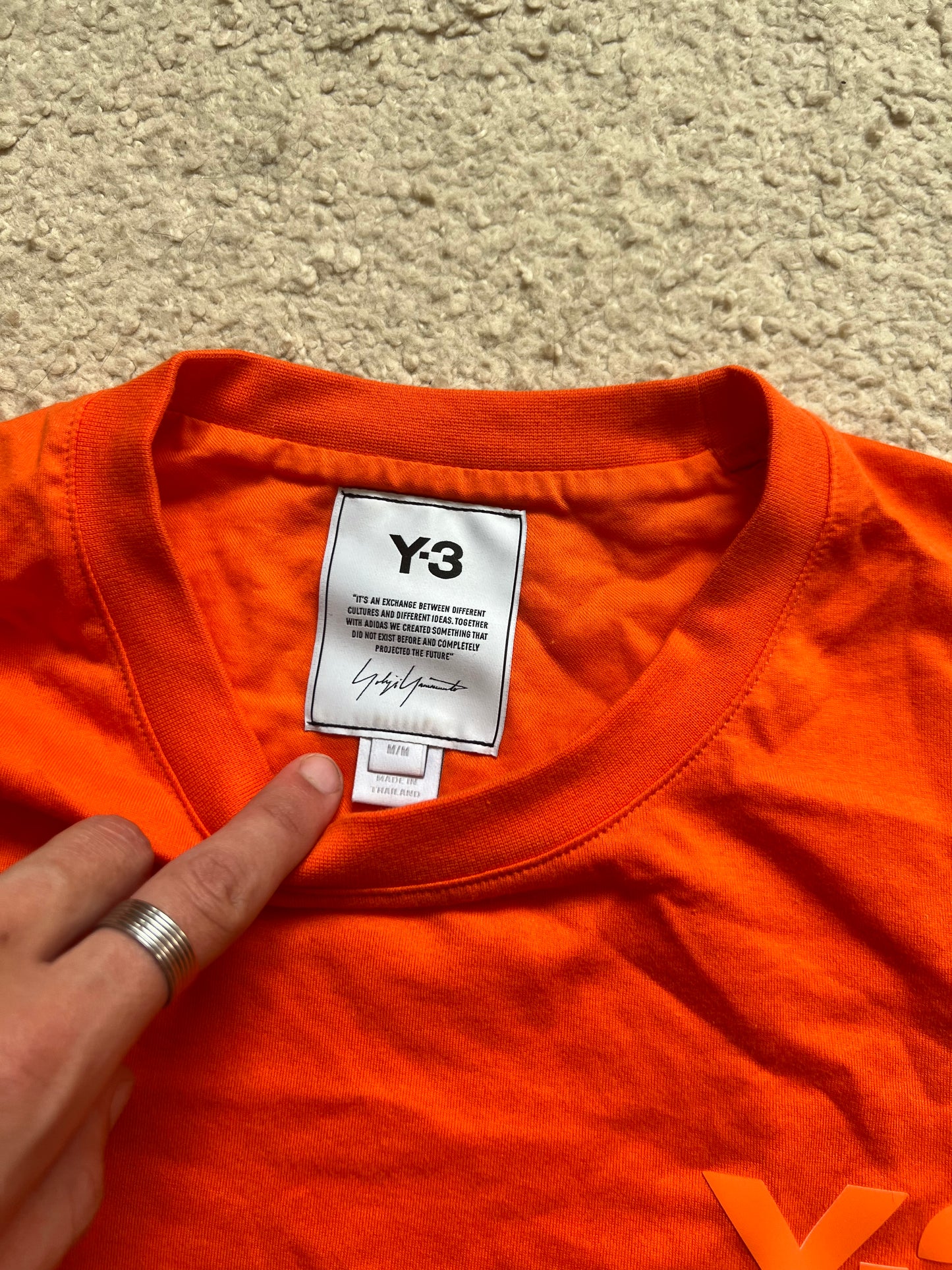 Y-3 Yohji Yamamoto Adidas T-Shirt (M)