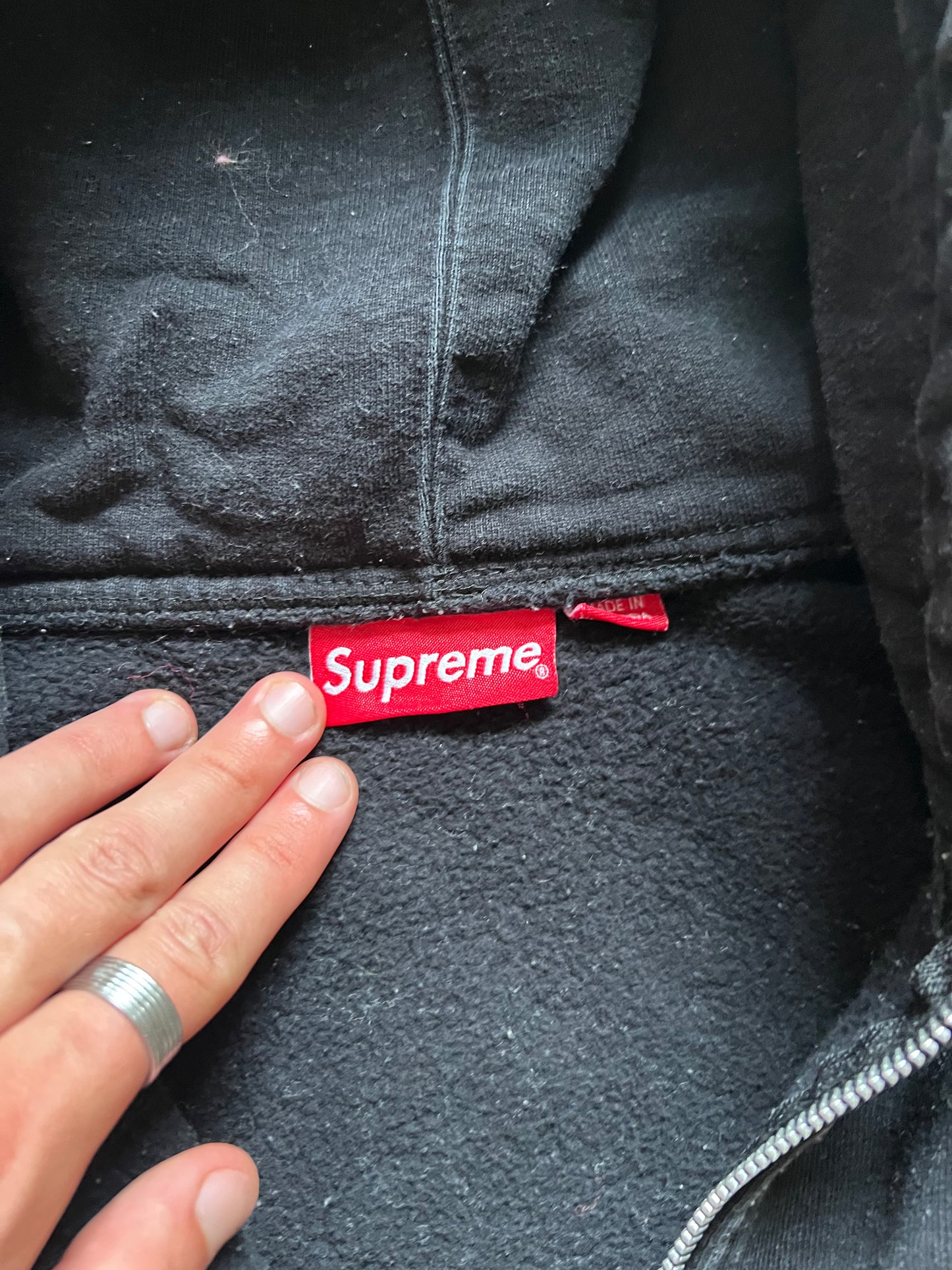 Supreme Zip-Hoodie (M)