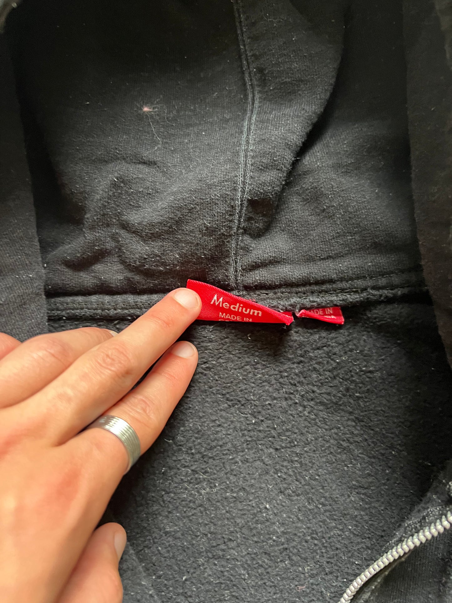 Supreme Zip-Hoodie (M)