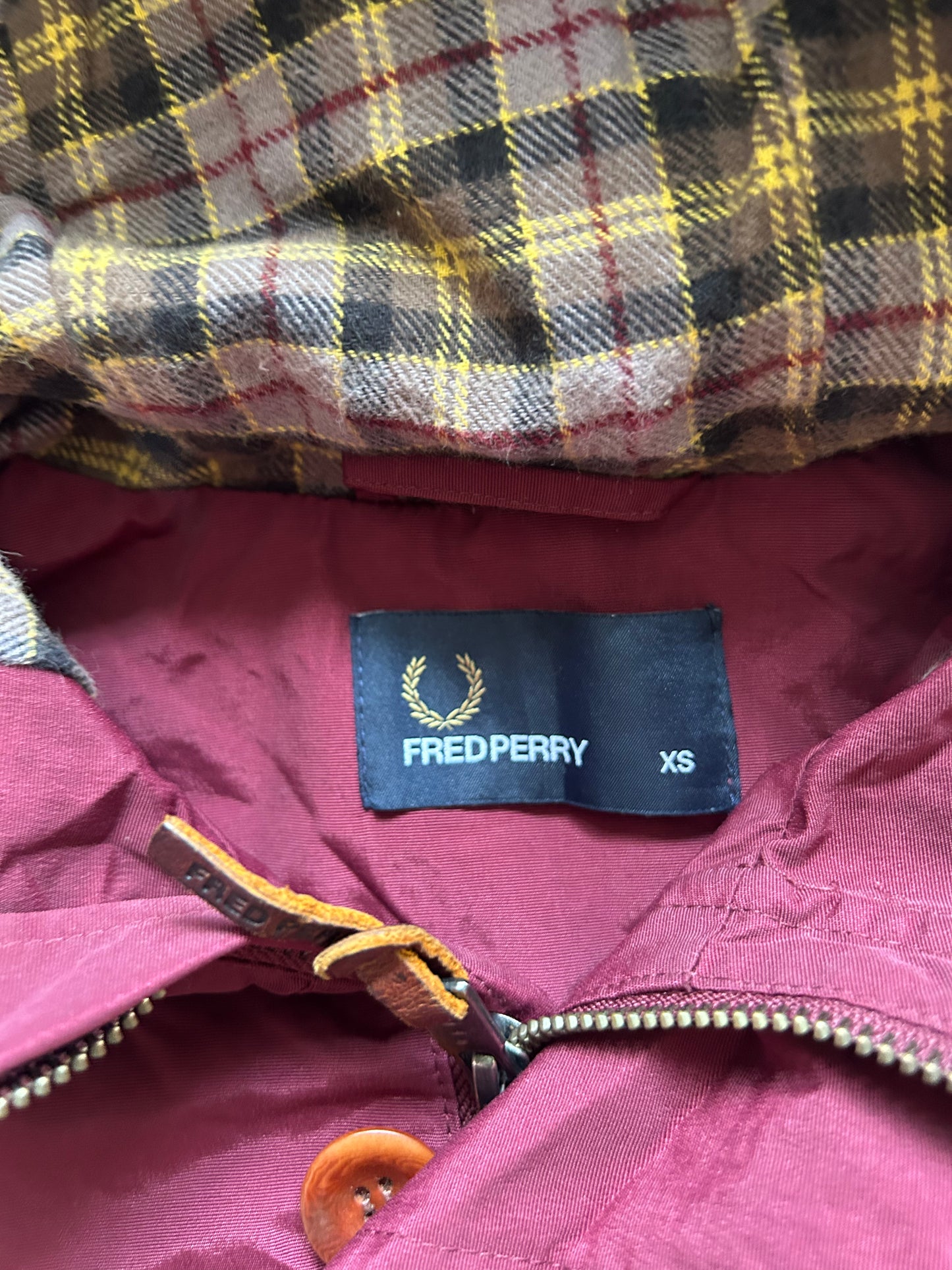 Fred Perry Parka Jacket (XS)