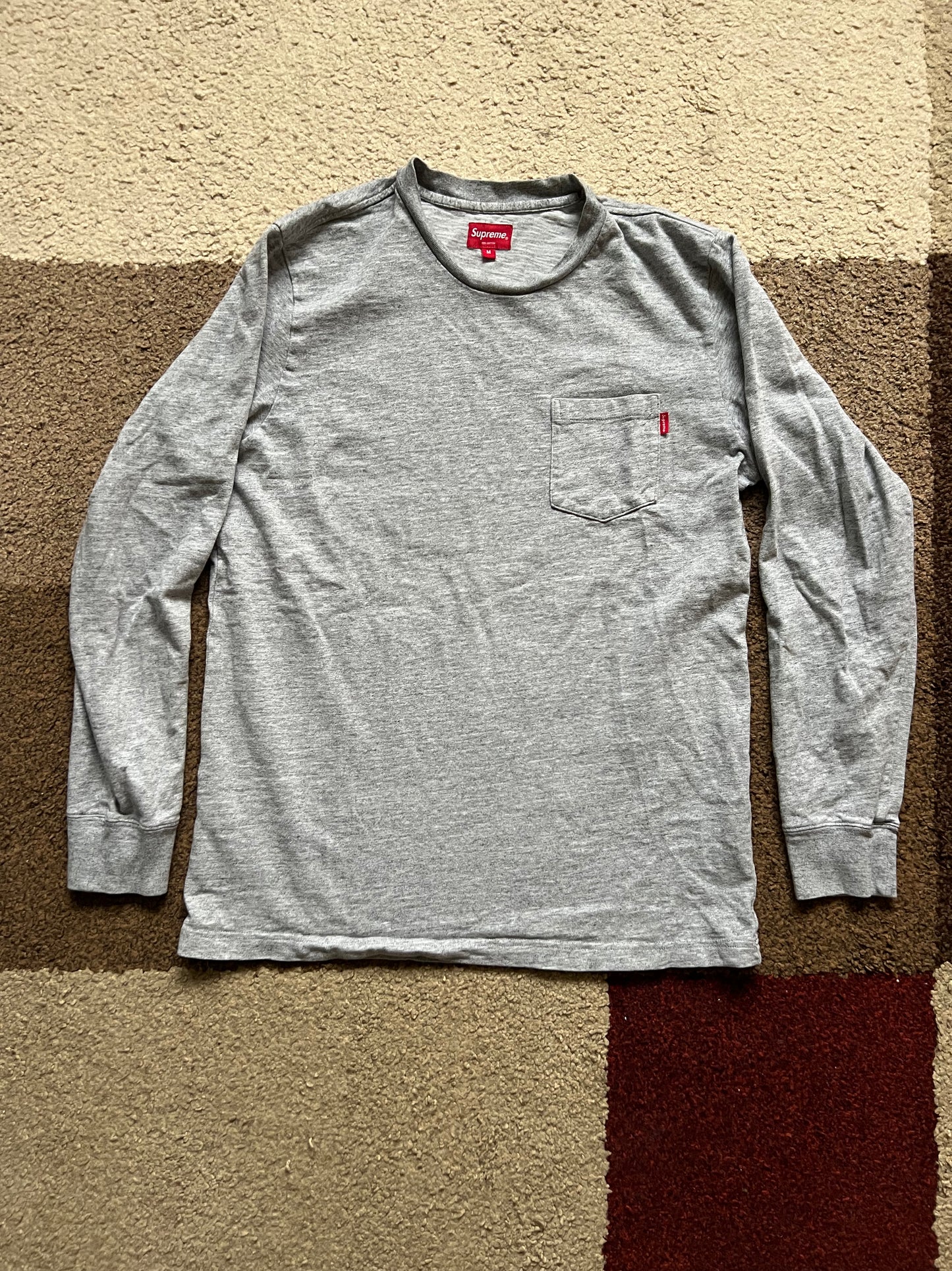 Supreme Longsleeve Shirt (M)