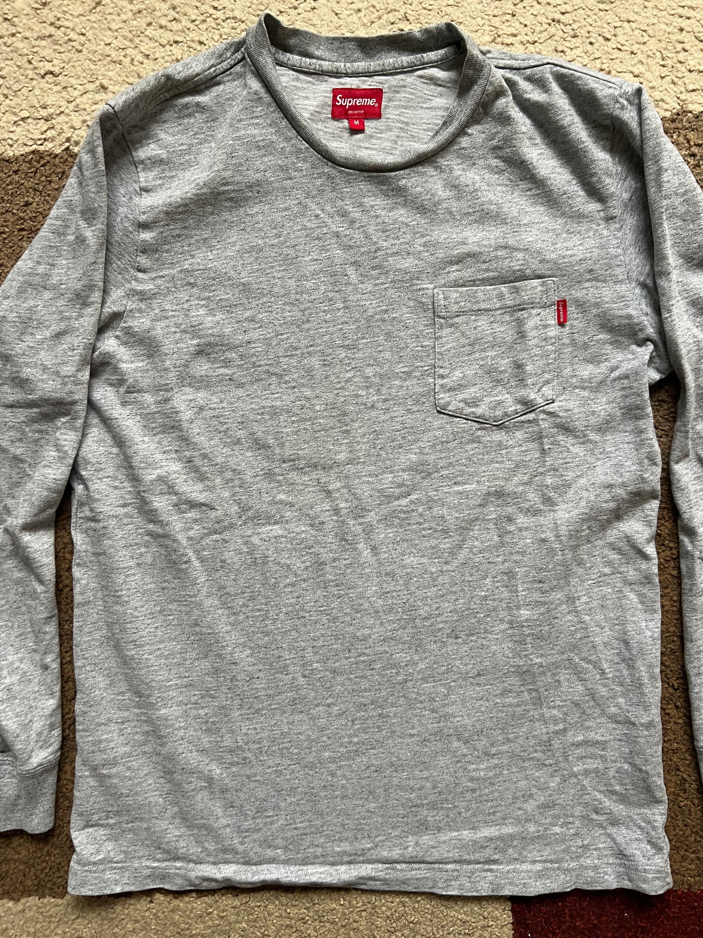 Supreme Longsleeve Shirt (M)