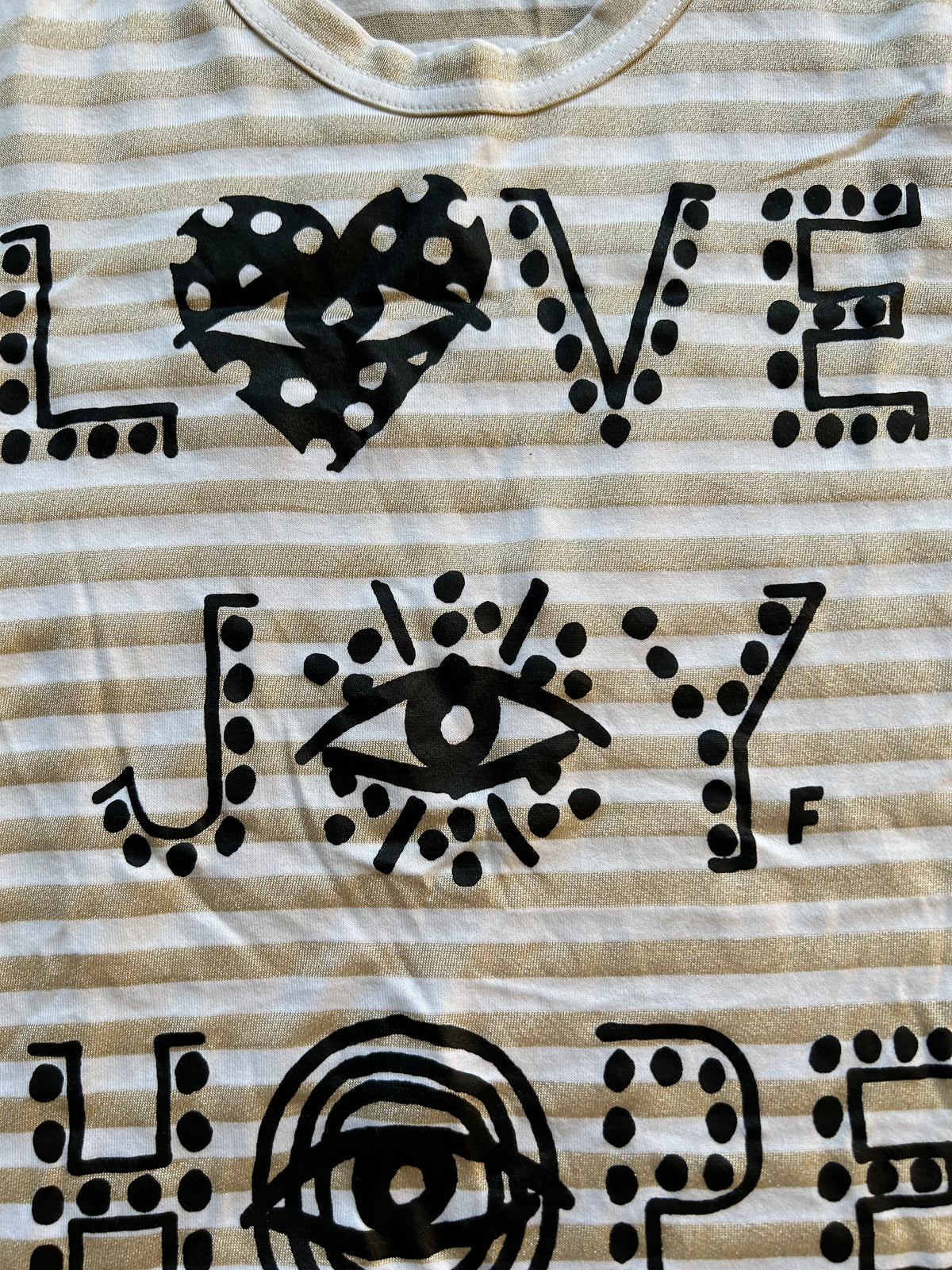 Comme Des Garcons BLACK "LOVE HOY HOPE" Longsleeve (S)