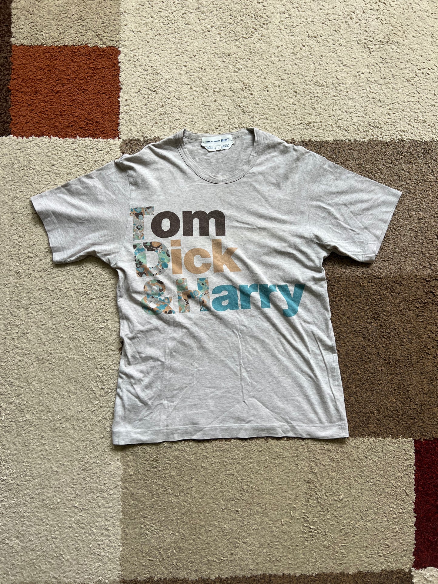 Comme Des Garcons " TOM DICK & HARRY" T-Shirt (S)