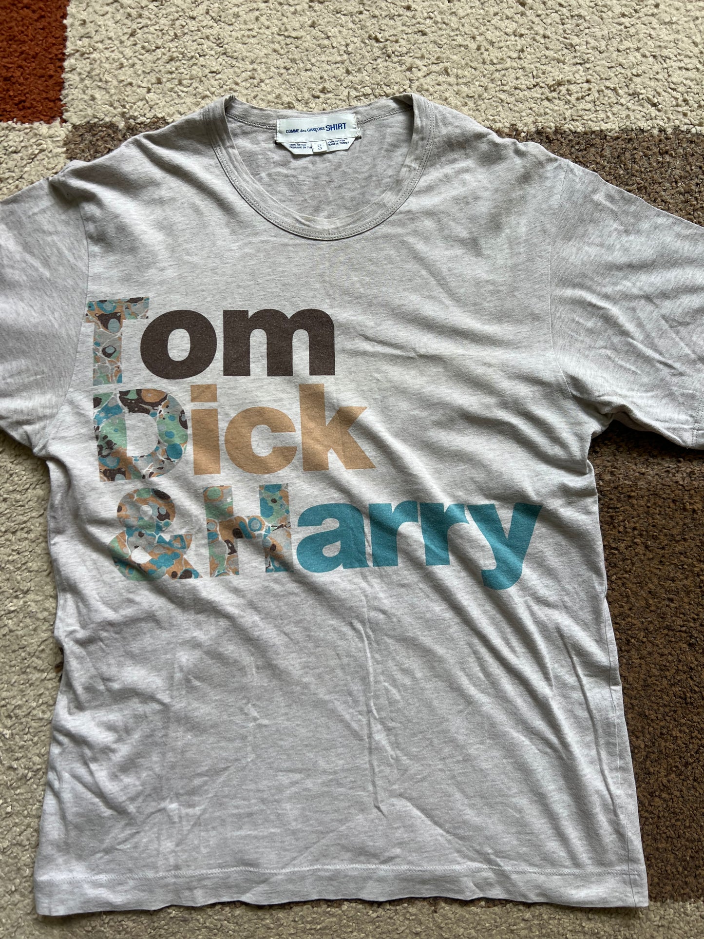 Comme Des Garcons " TOM DICK & HARRY" T-Shirt (S)