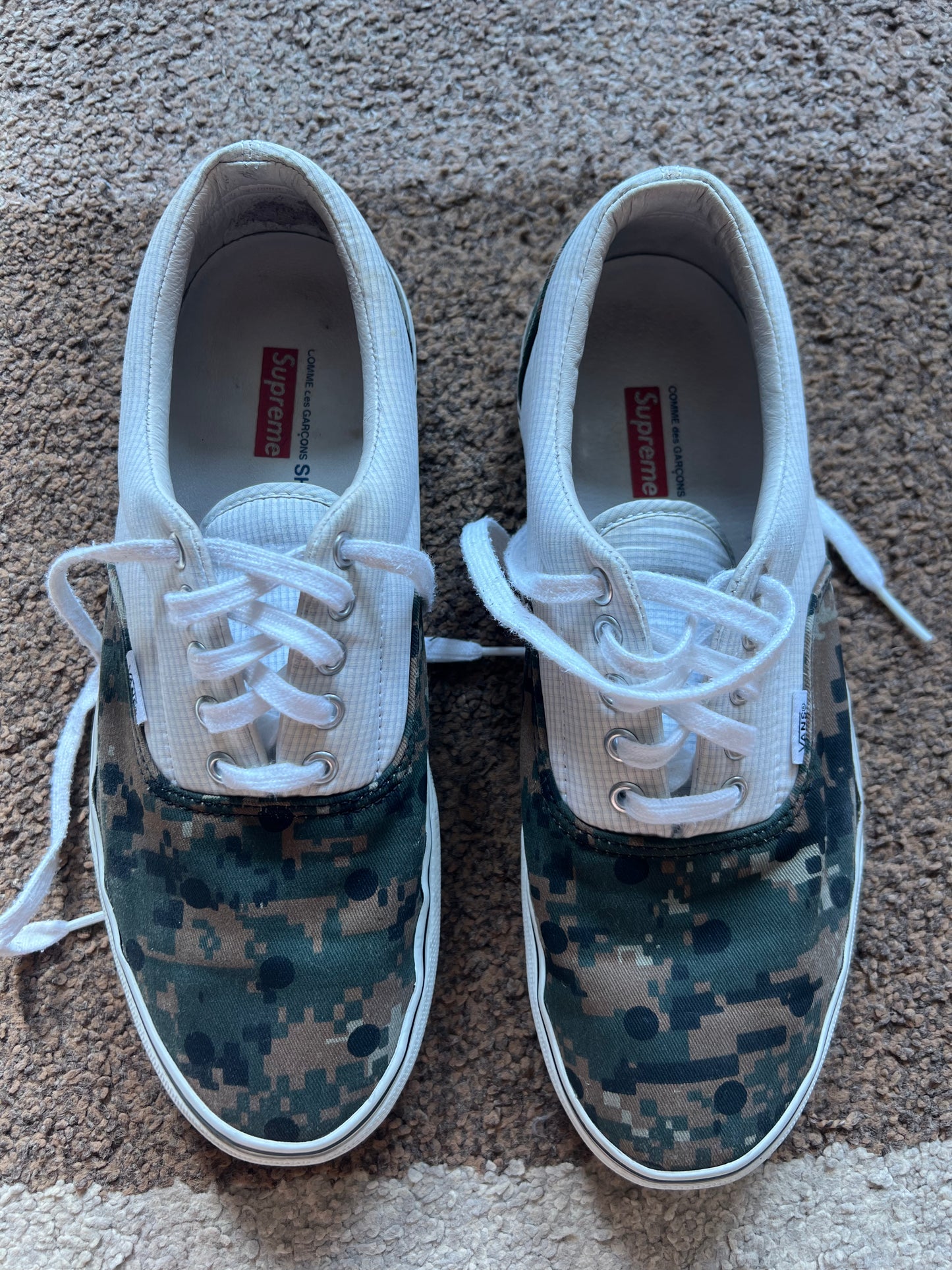 Comme Des Garcons x Supreme Vans (44.5)