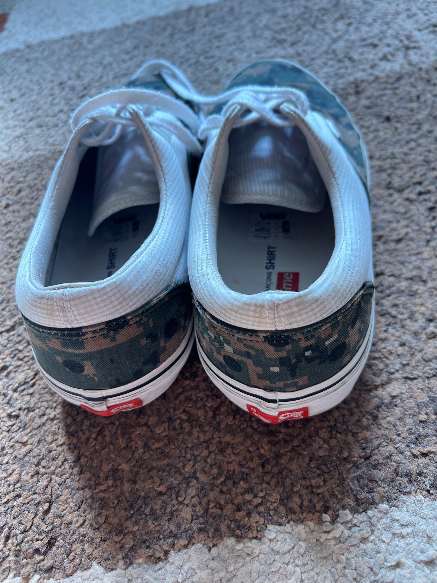 Comme Des Garcons x Supreme Vans (44.5)