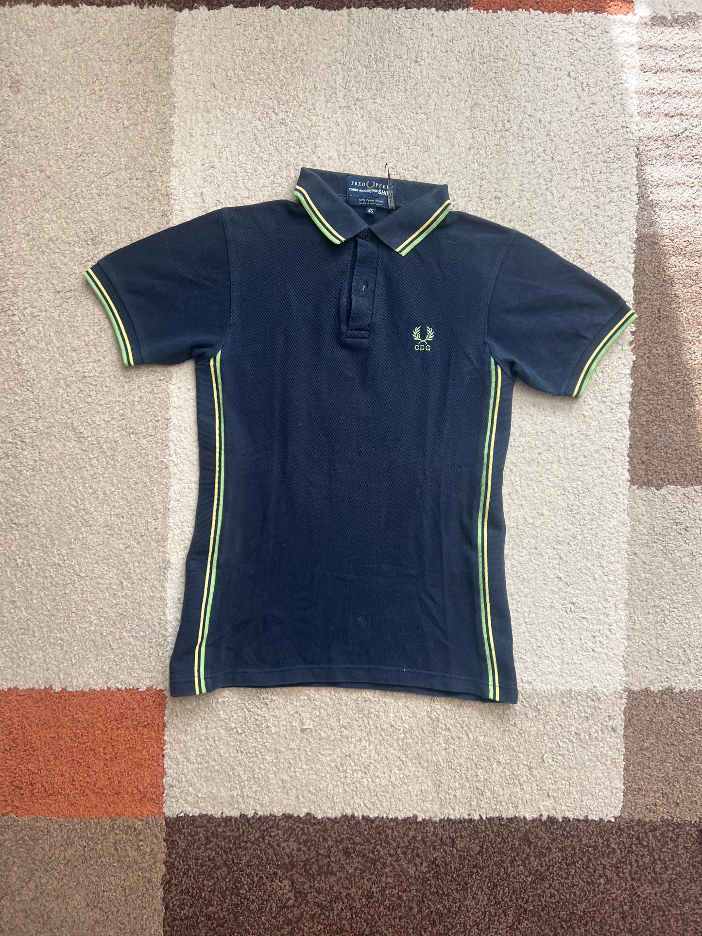 Comme Des Garcons x Fred Perry Polo Shirt (XS)