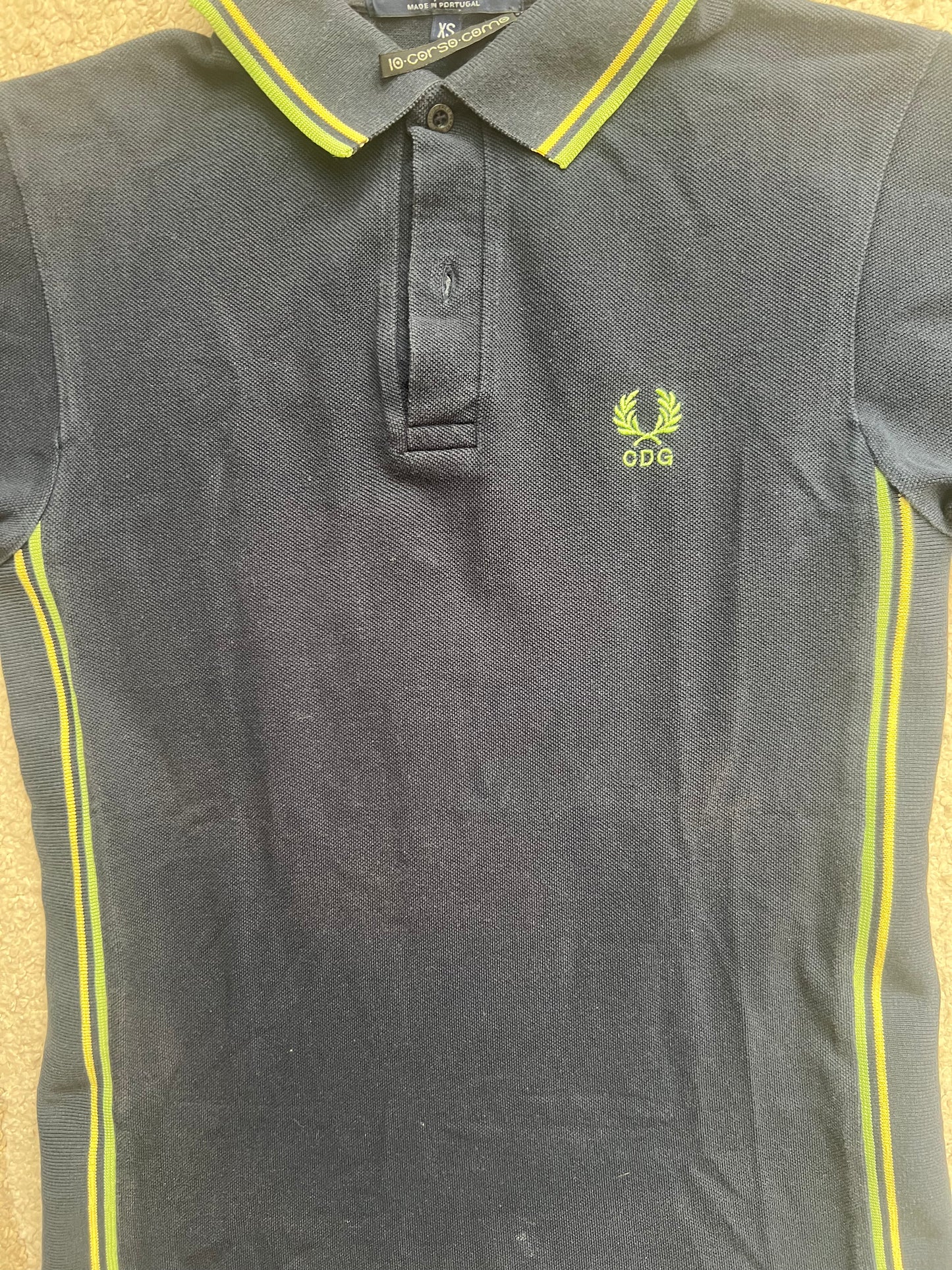 Comme Des Garcons x Fred Perry Polo Shirt (XS)