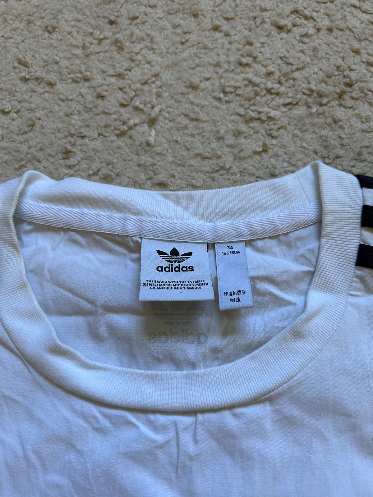 Adidas Fiorucci "ICH LIEBE DICH,ULLI!" T-Shirt (L)