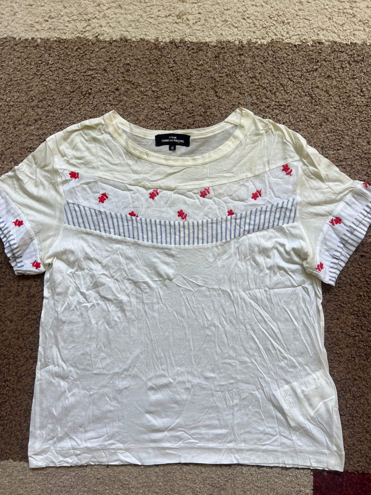 Comme Des Garcons tricot T-Shirt (S)