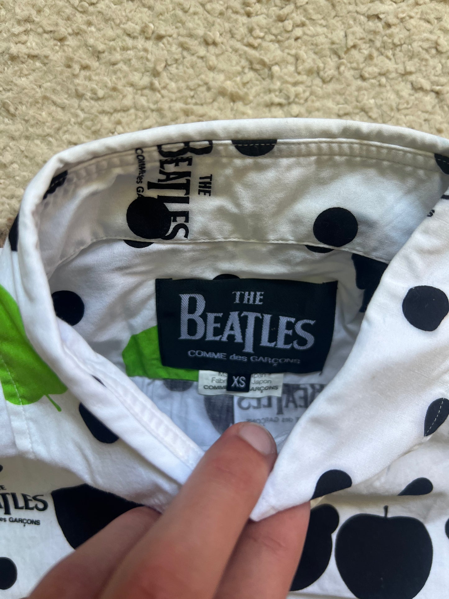 Comme Des Garcons x The Beattles Hemd (XS)