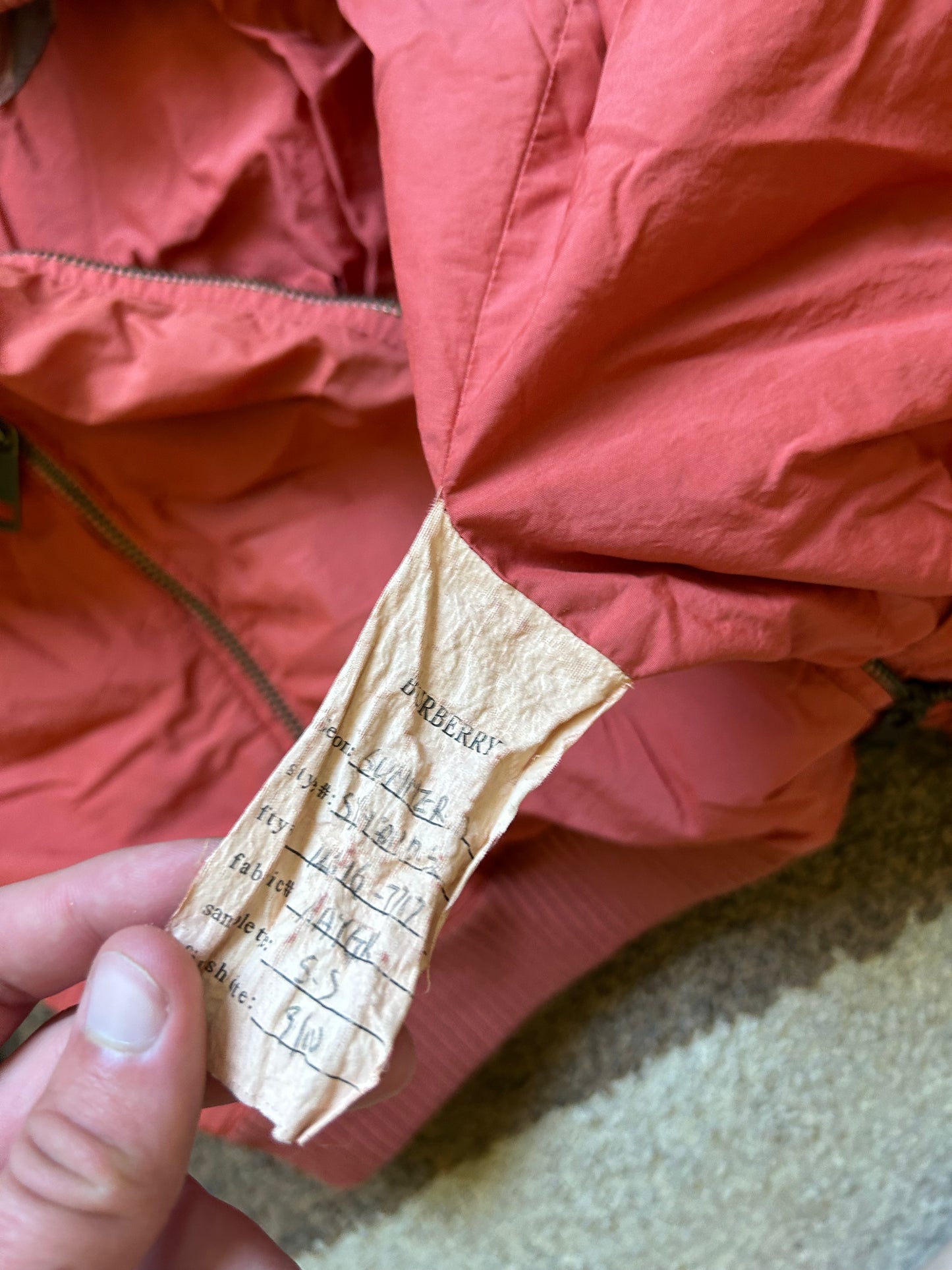 Burberry Jacket (XS)
