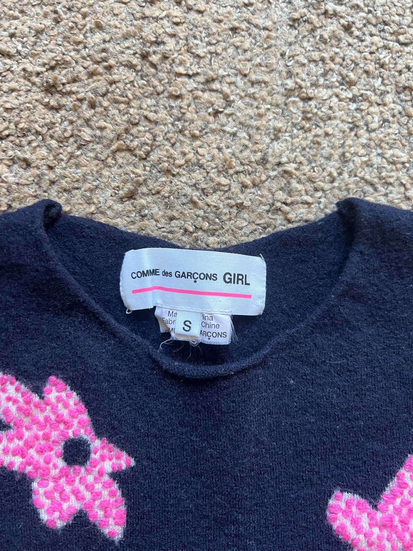 Comme Des Garcons Girl Knit Sweater (S)