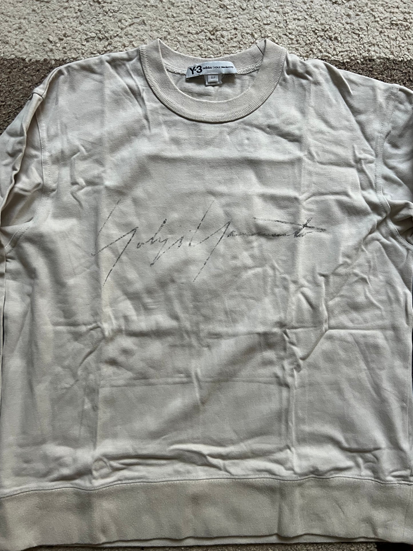 Y-3 Yohji Yamamoto Adidas Sweatshirt (S)